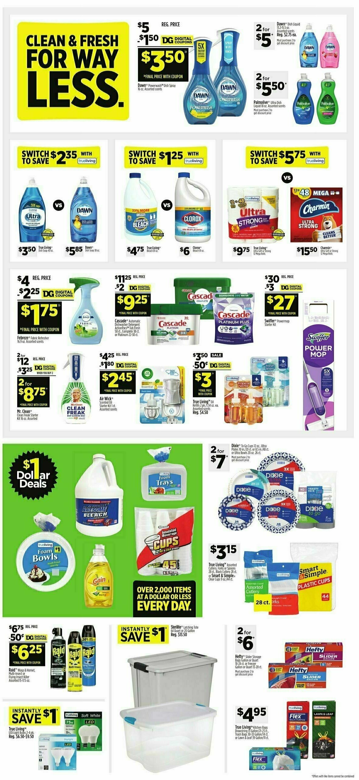 Dollar General Weekly Ad from September 17