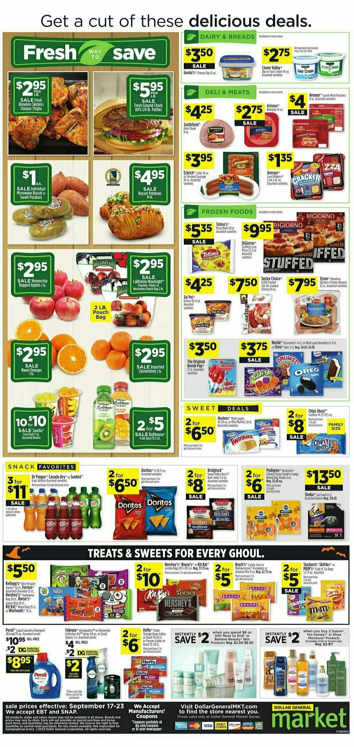 Dollar General Market Ad Weekly Ad from September 17