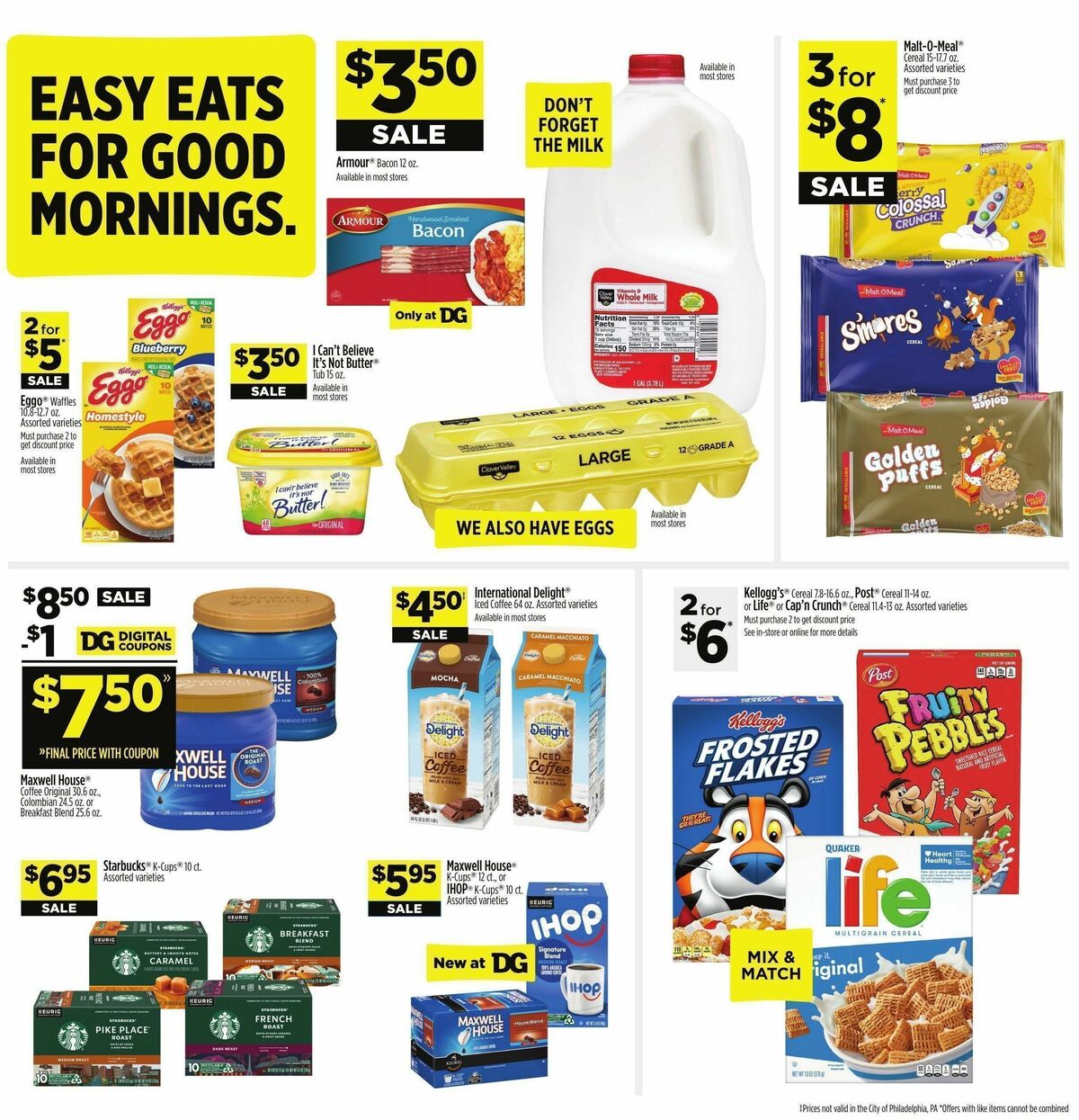Dollar General Weekly Ad from October 1