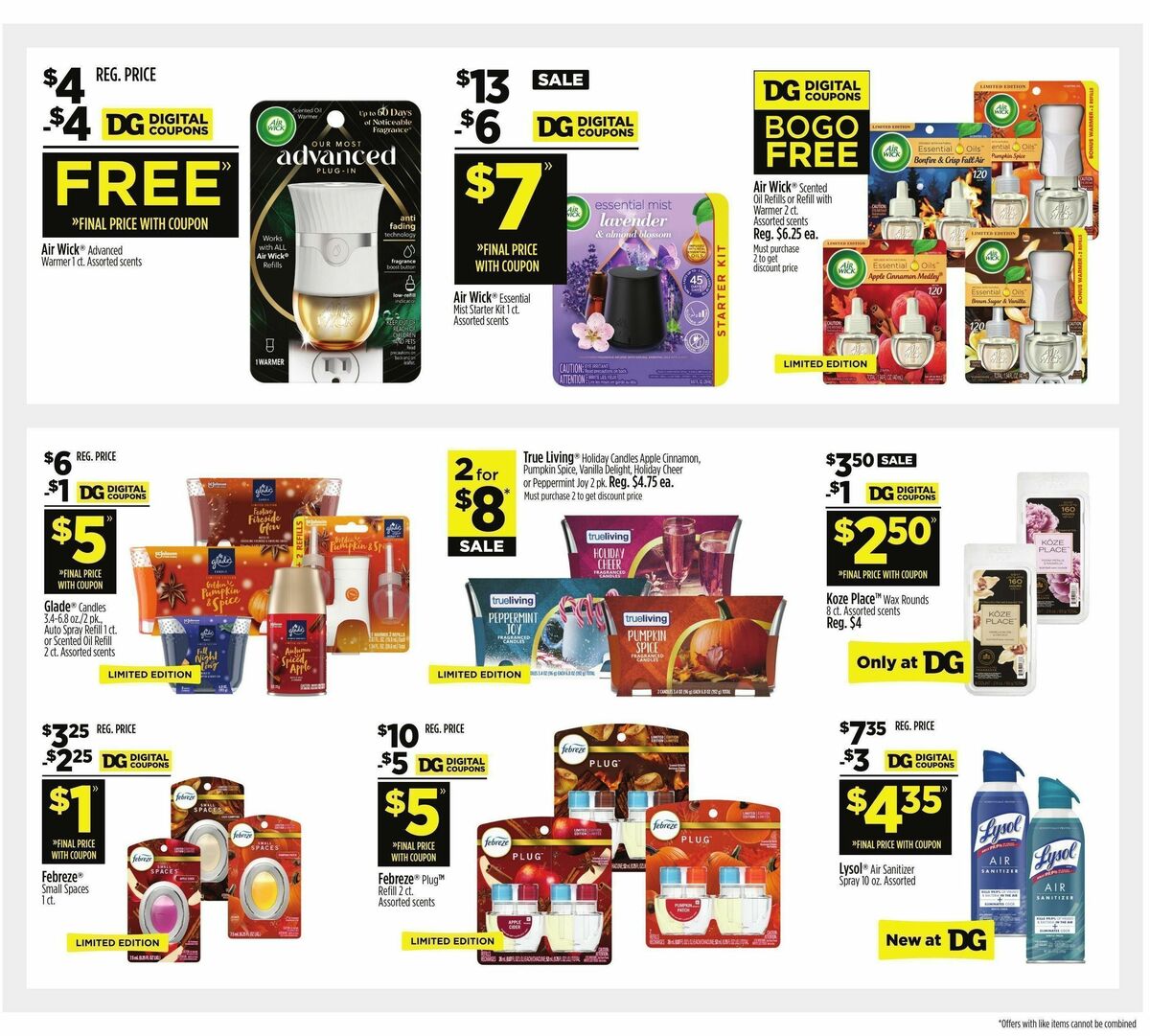 Dollar General Weekly Ad from October 1