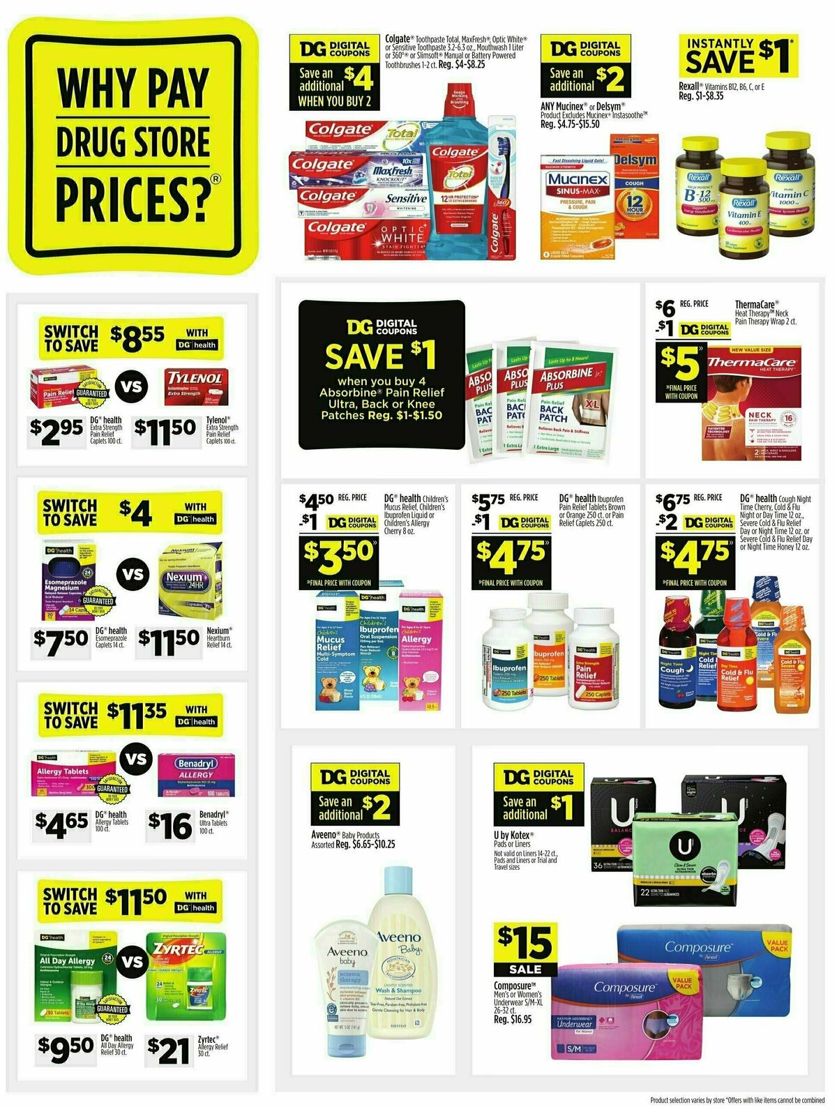 Dollar General Weekly Ad from October 8