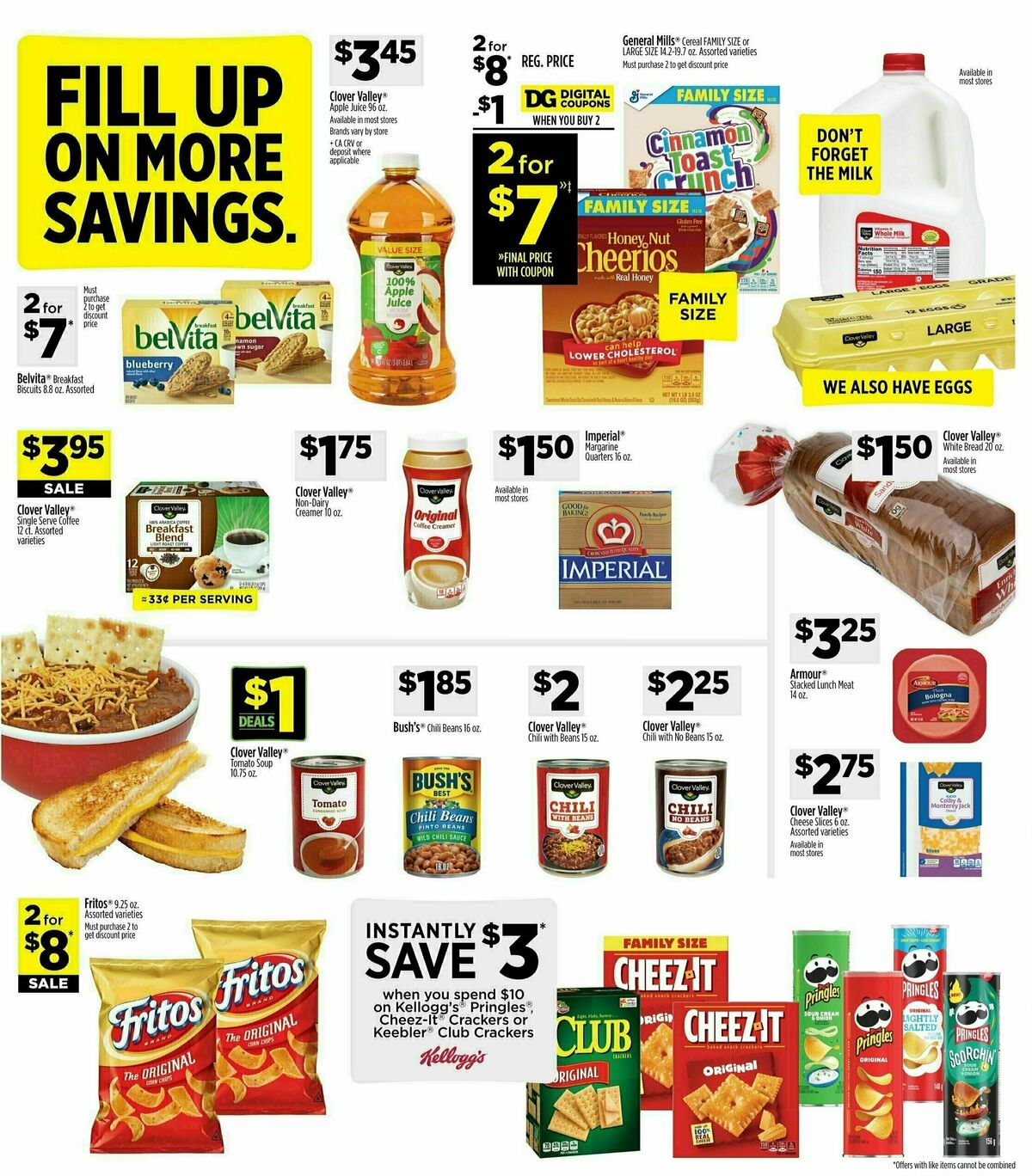 Dollar General Weekly Ad from October 8