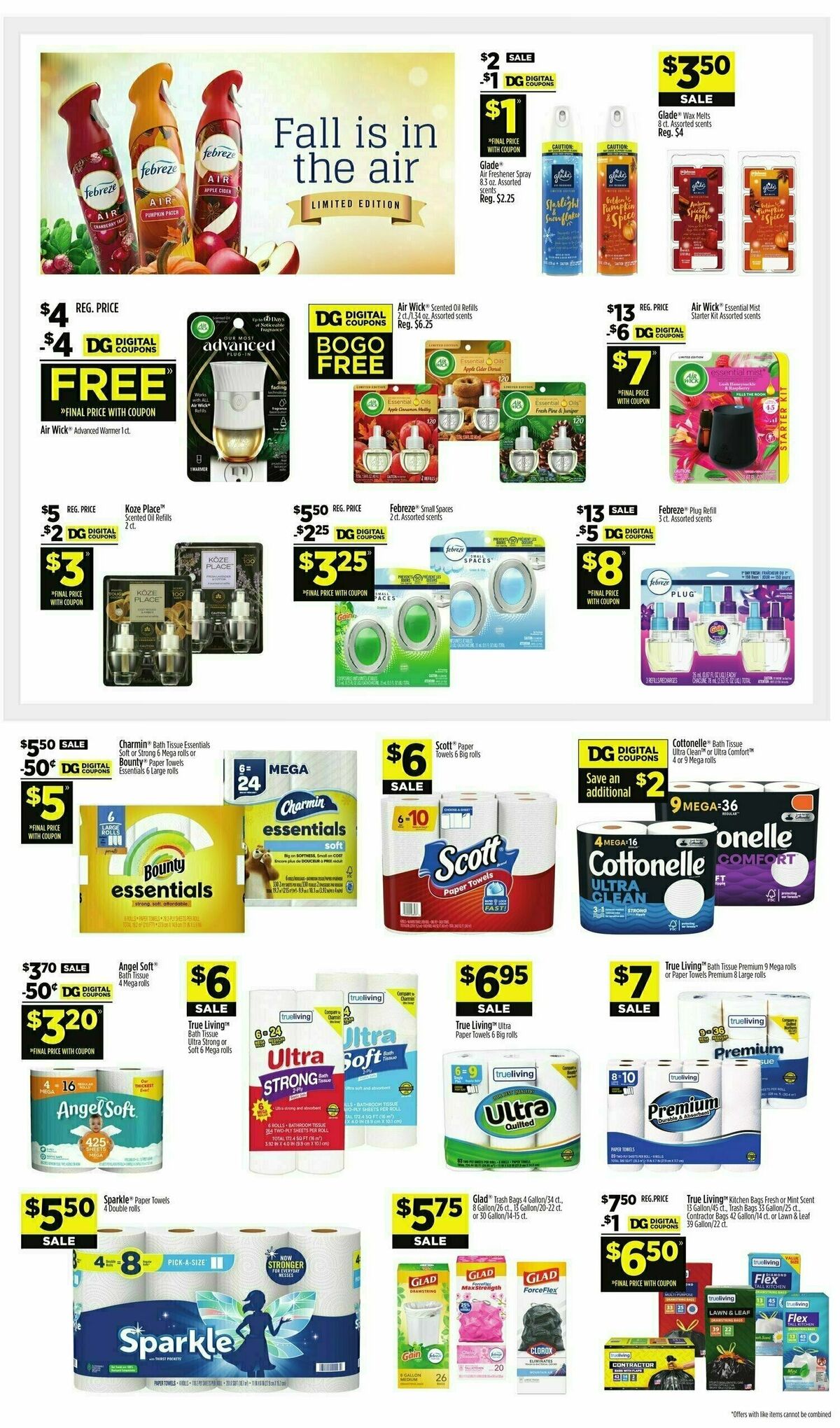 Dollar General Weekly Ad from October 8