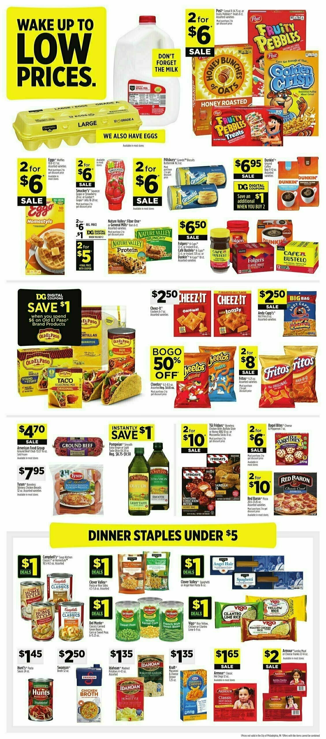 Dollar General Weekly Ad from October 22