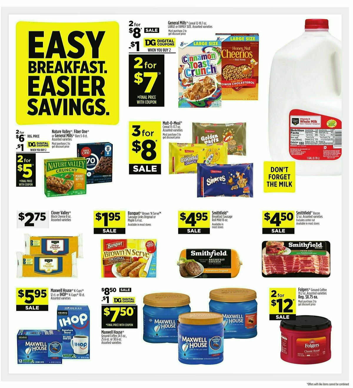 Dollar General Weekly Ad from October 29