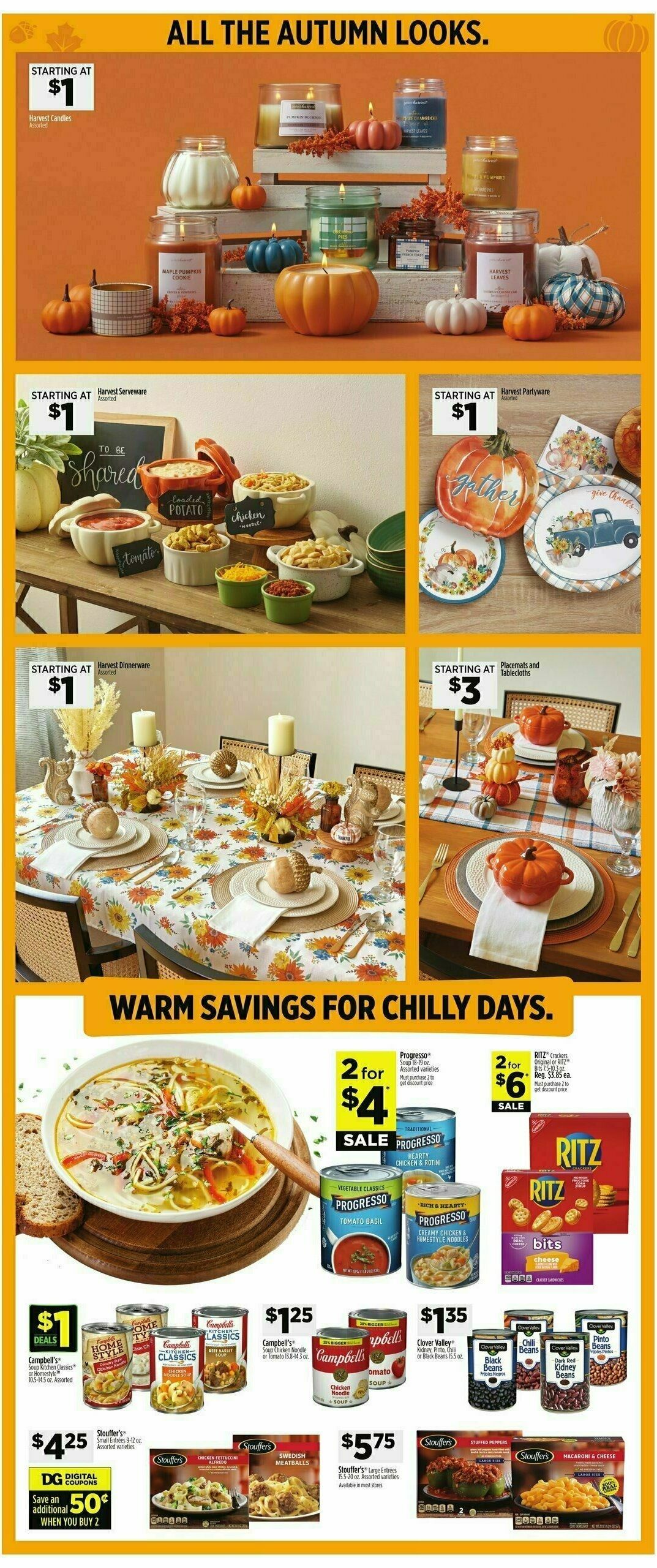 Dollar General Weekly Ad from October 29