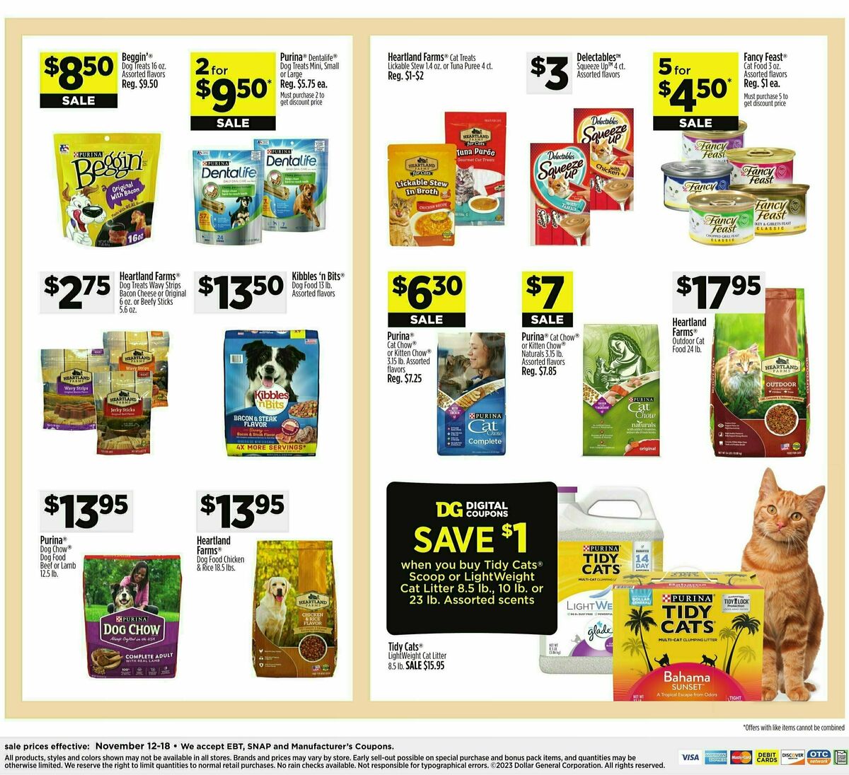 Dollar General Weekly Ad from November 12