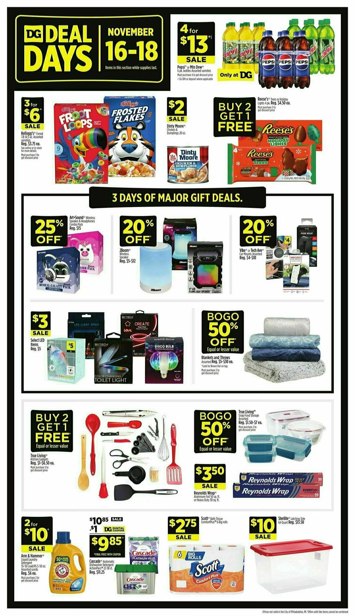 Dollar General Weekly Ad from November 12
