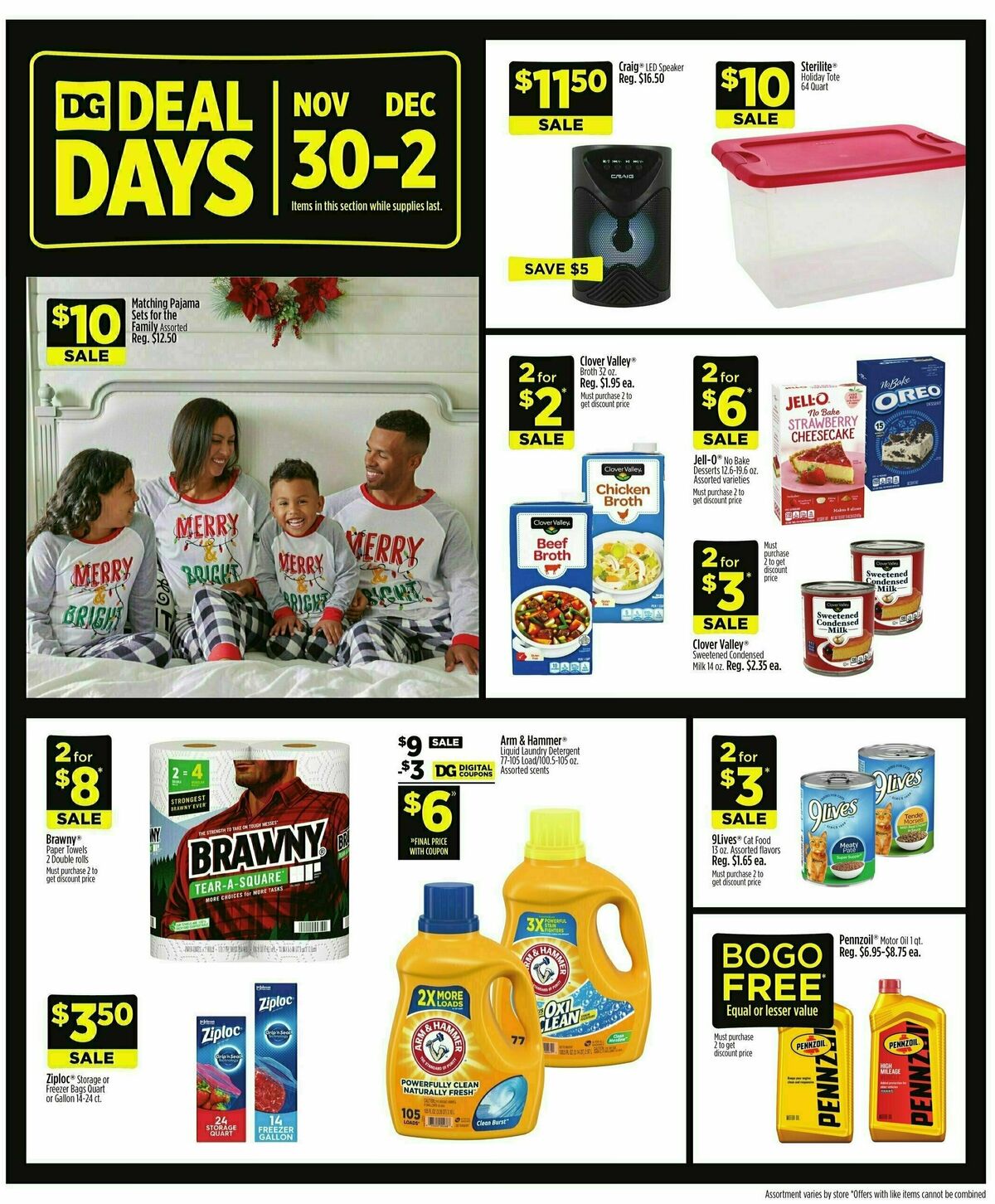 Dollar General Weekly Ad from November 26