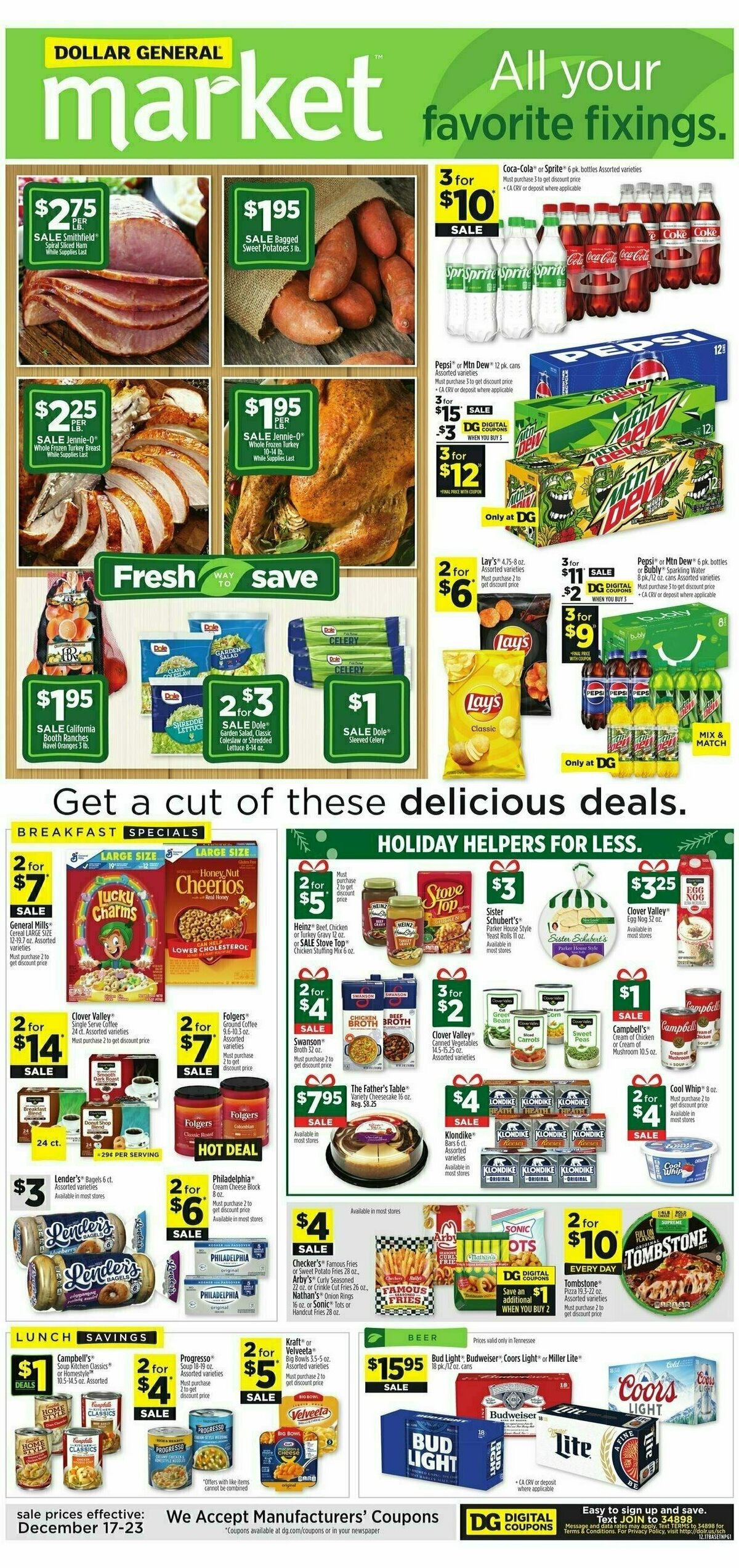 Dollar General Market Ad Weekly Ad from December 17