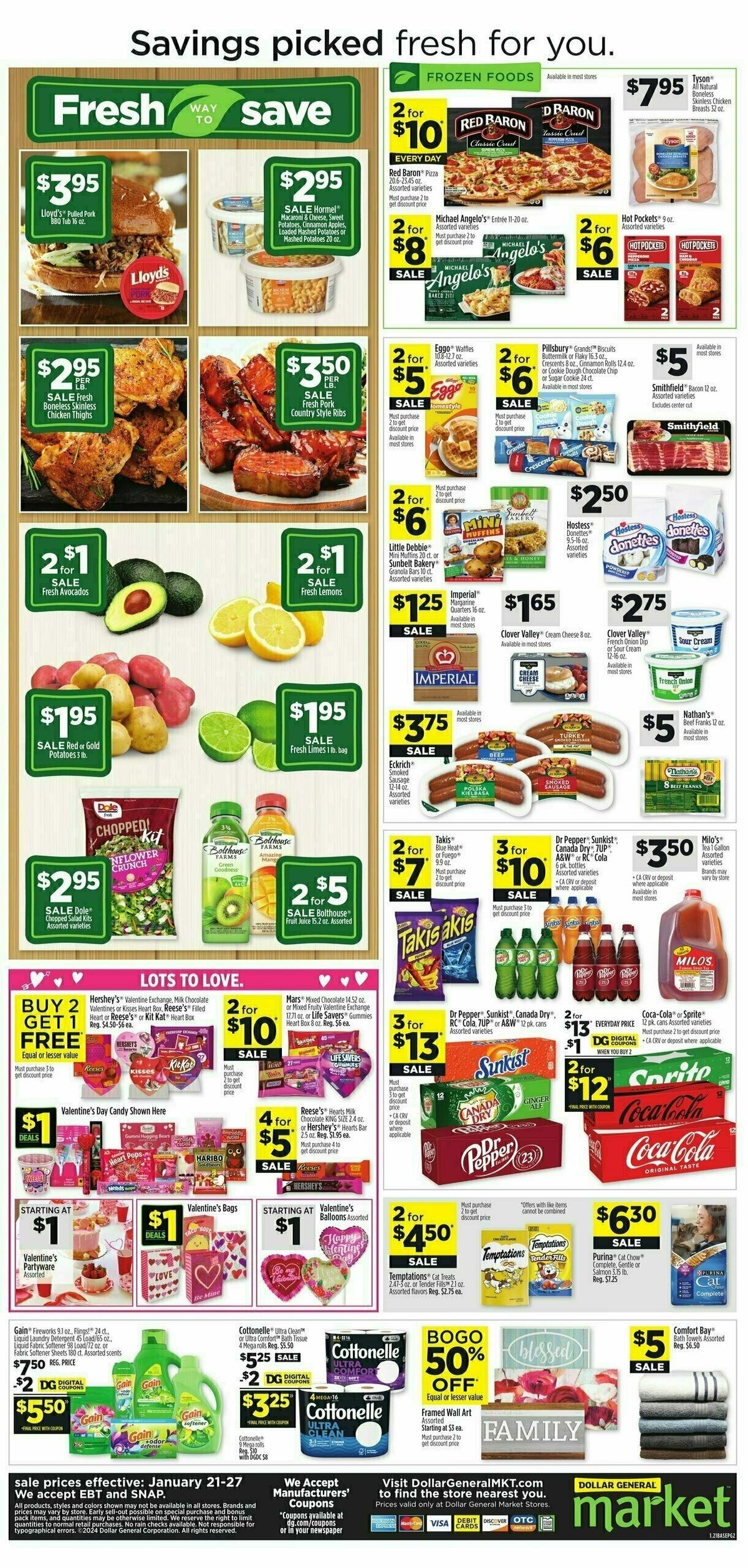 Dollar General Market Ad Weekly Ad from January 21