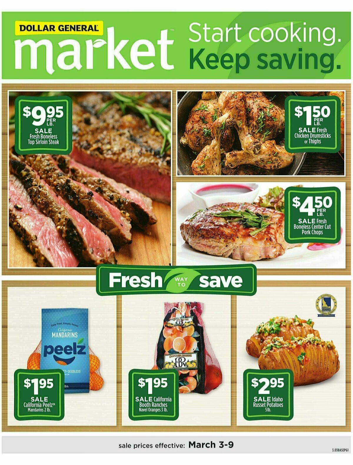 Dollar General Market Ad Weekly Ad from March 3