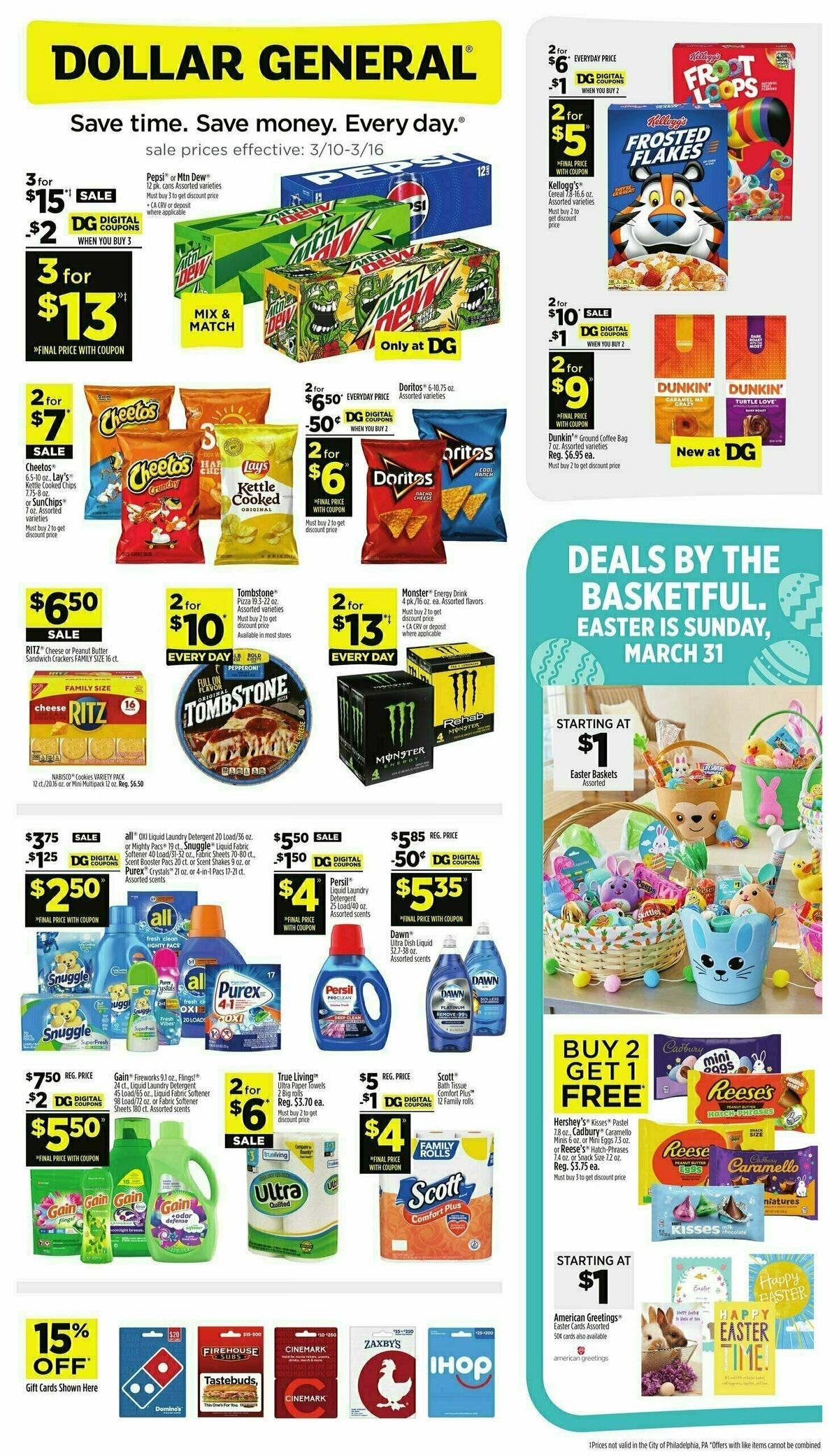 Dollar General Weekly Ad from March 10