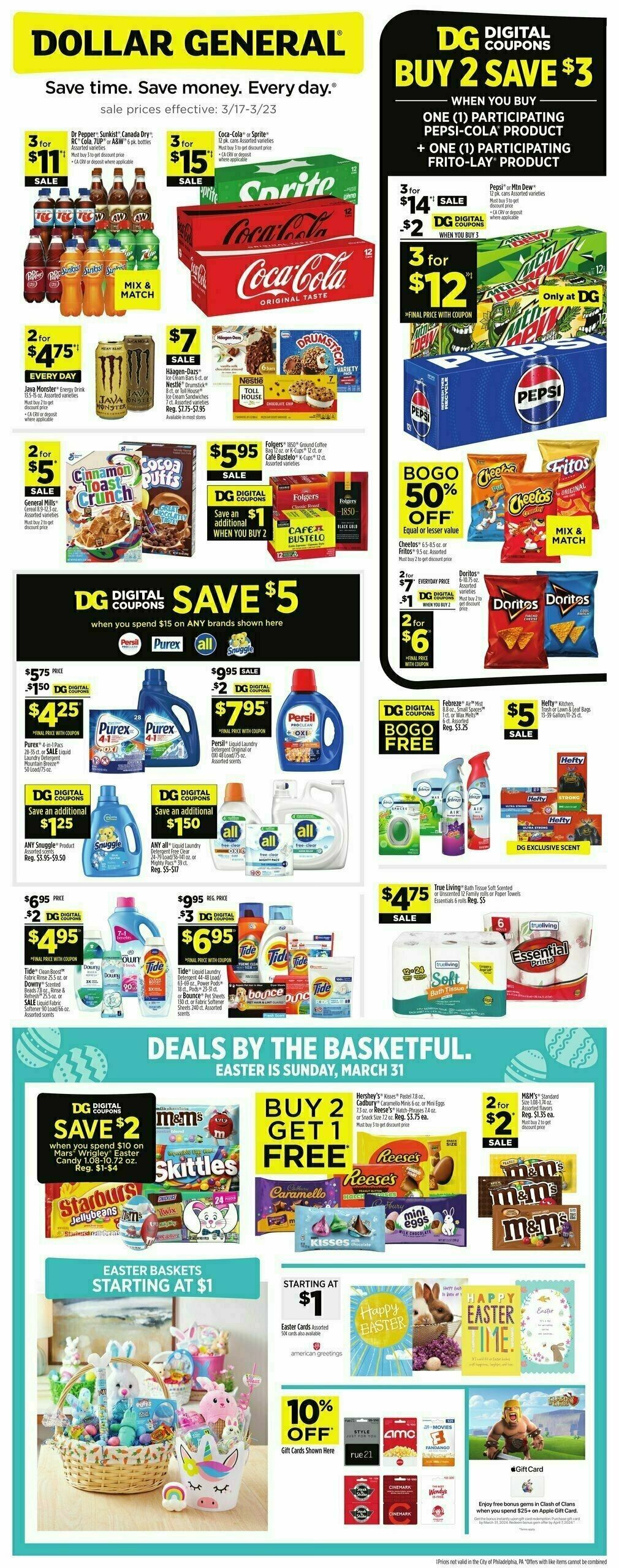 Dollar General Weekly Ad from March 17