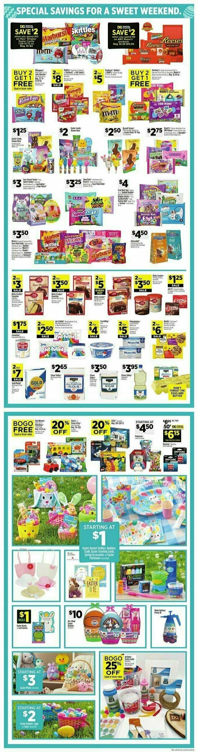 Dollar General Weekly Ad from March 24