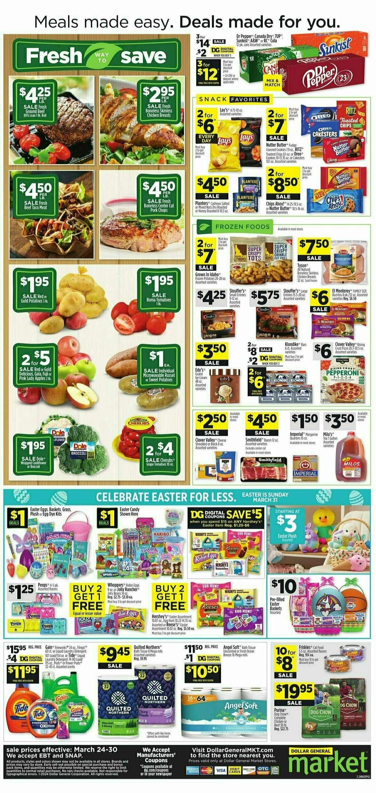 Dollar General Market Ad Weekly Ad from March 24