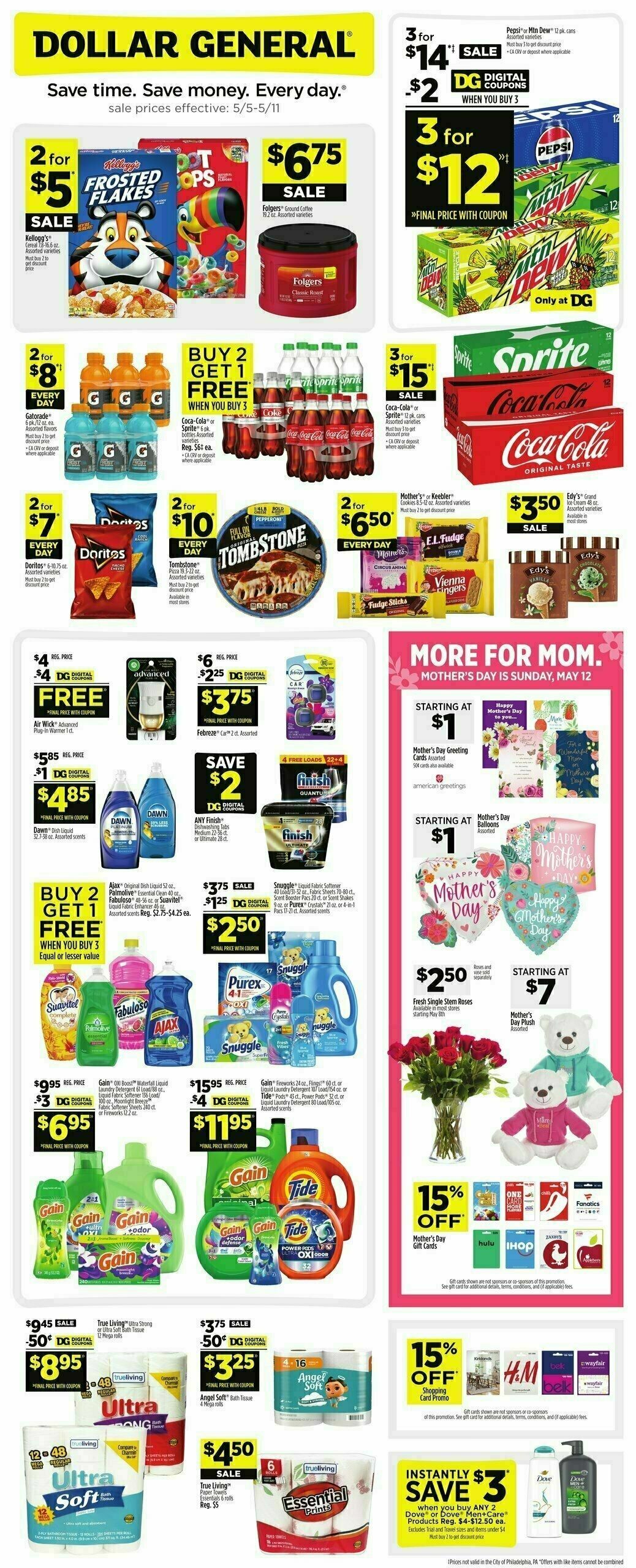 Dollar General Weekly Ad from May 5
