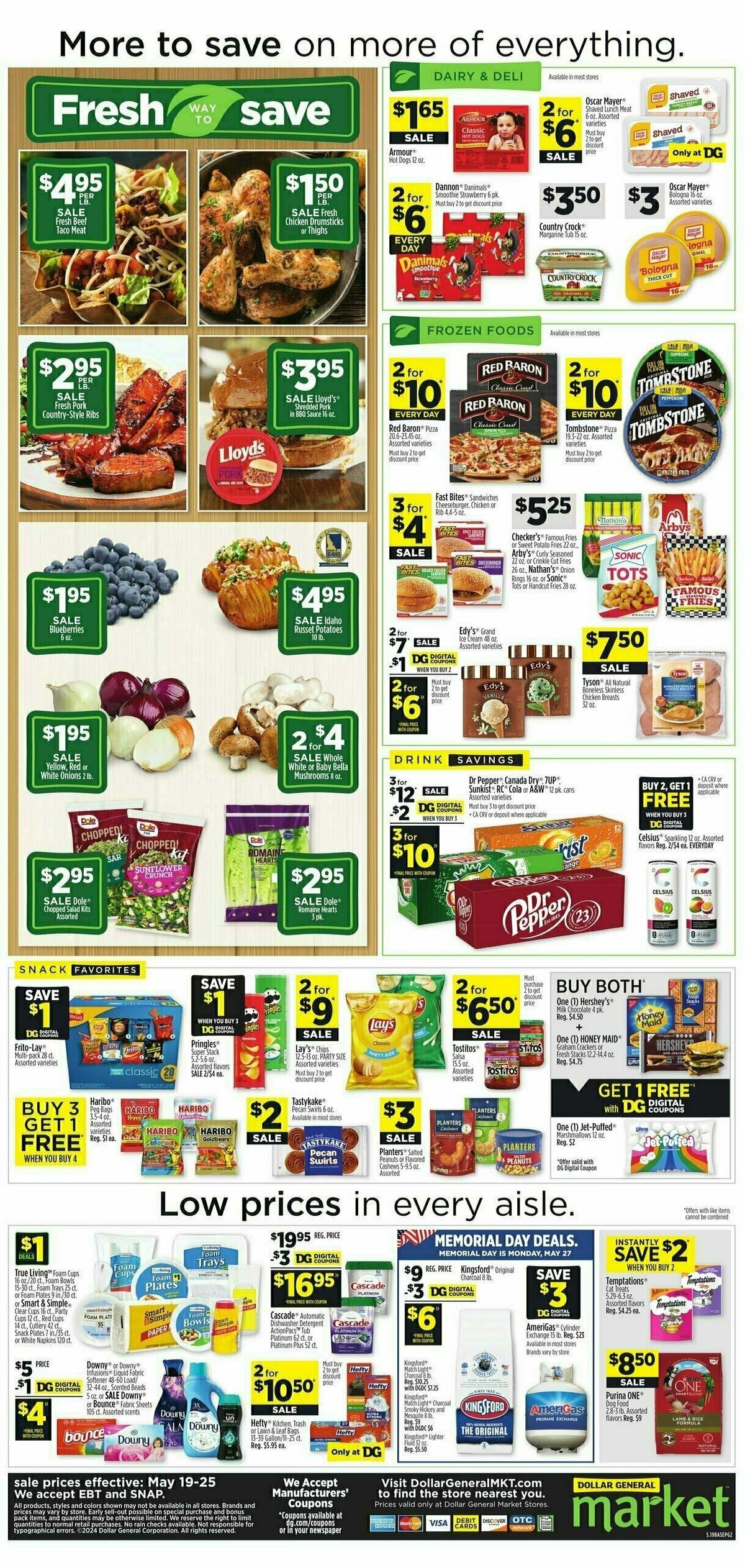 Dollar General Market Weekly Ad from May 19