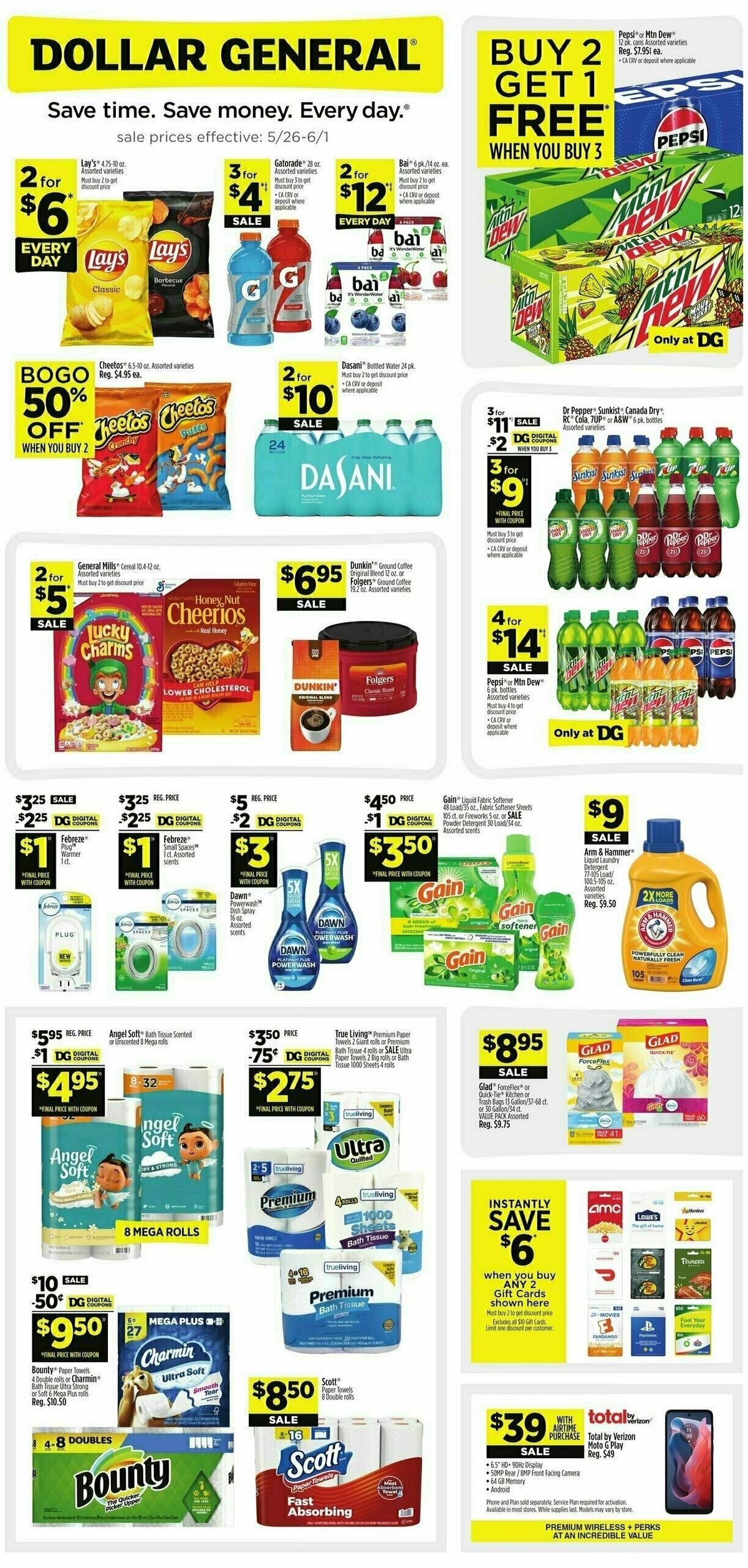 Dollar General Weekly Ad from May 26