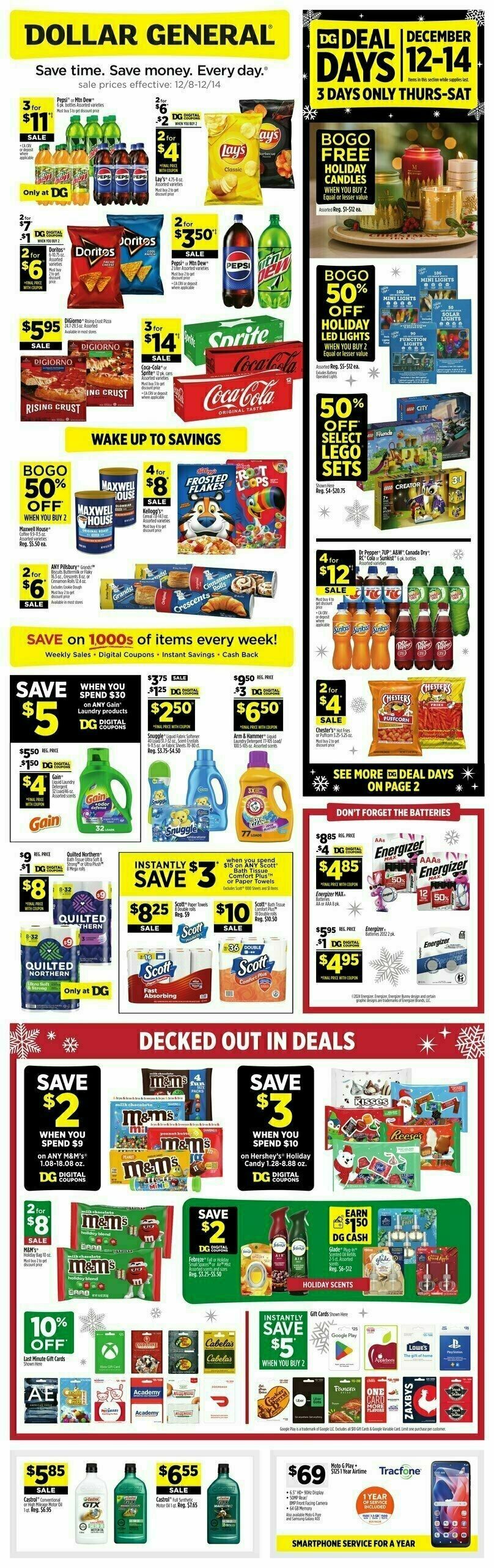 Dollar General Weekly Ad from December 8