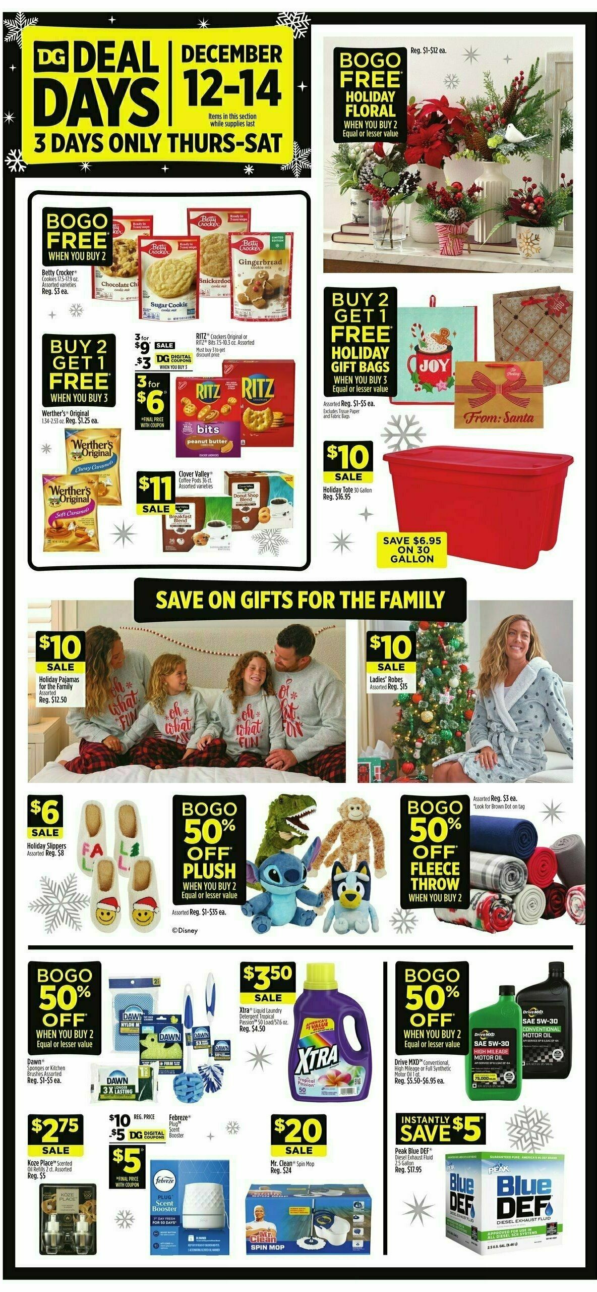 Dollar General Weekly Ad from December 8
