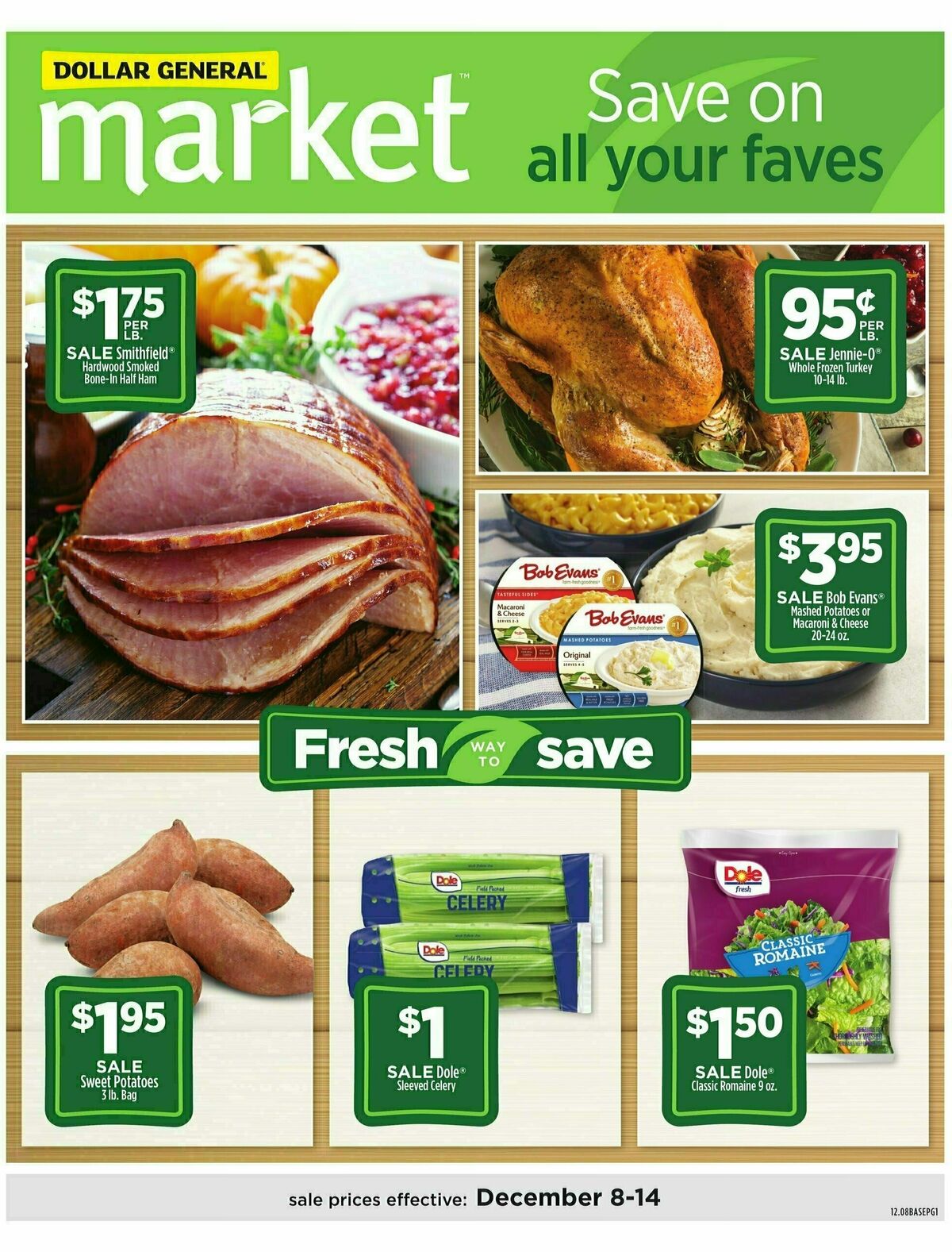 Dollar General Market Ad Weekly Ad from December 8