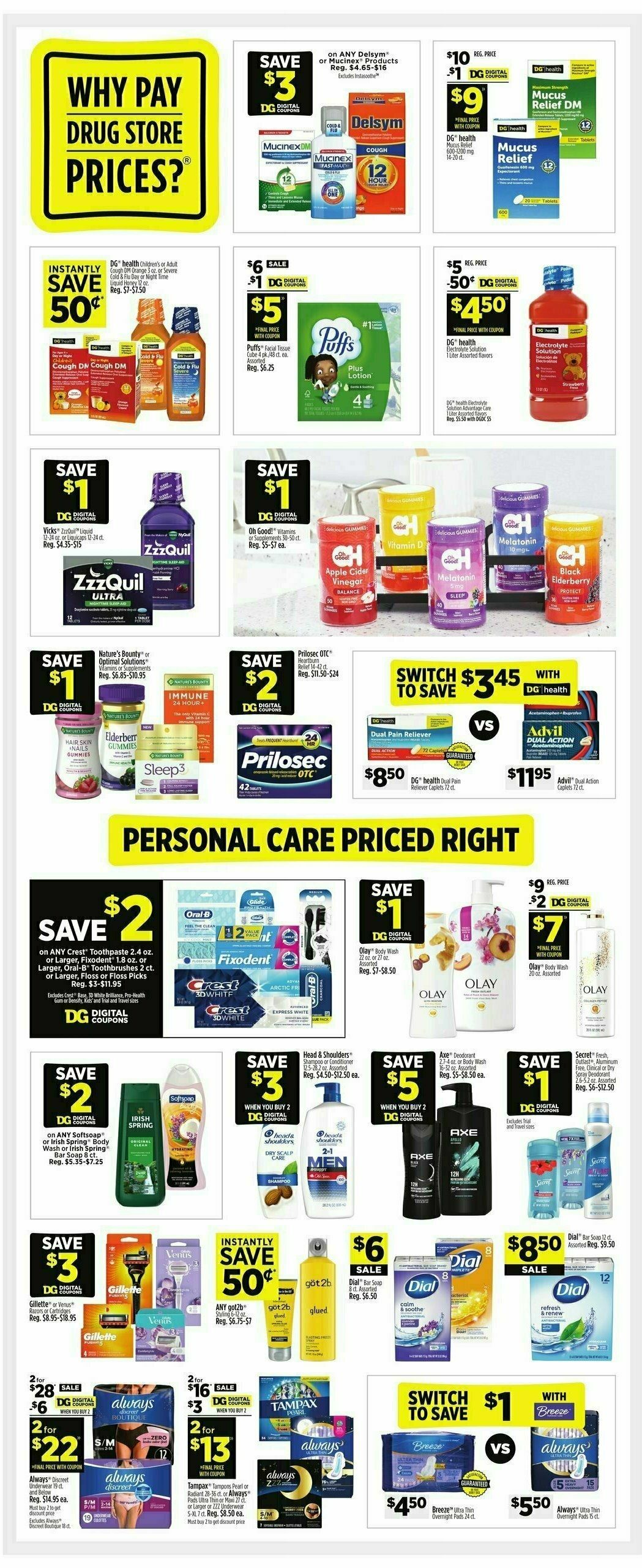 Dollar General Weekly Ad from December 29