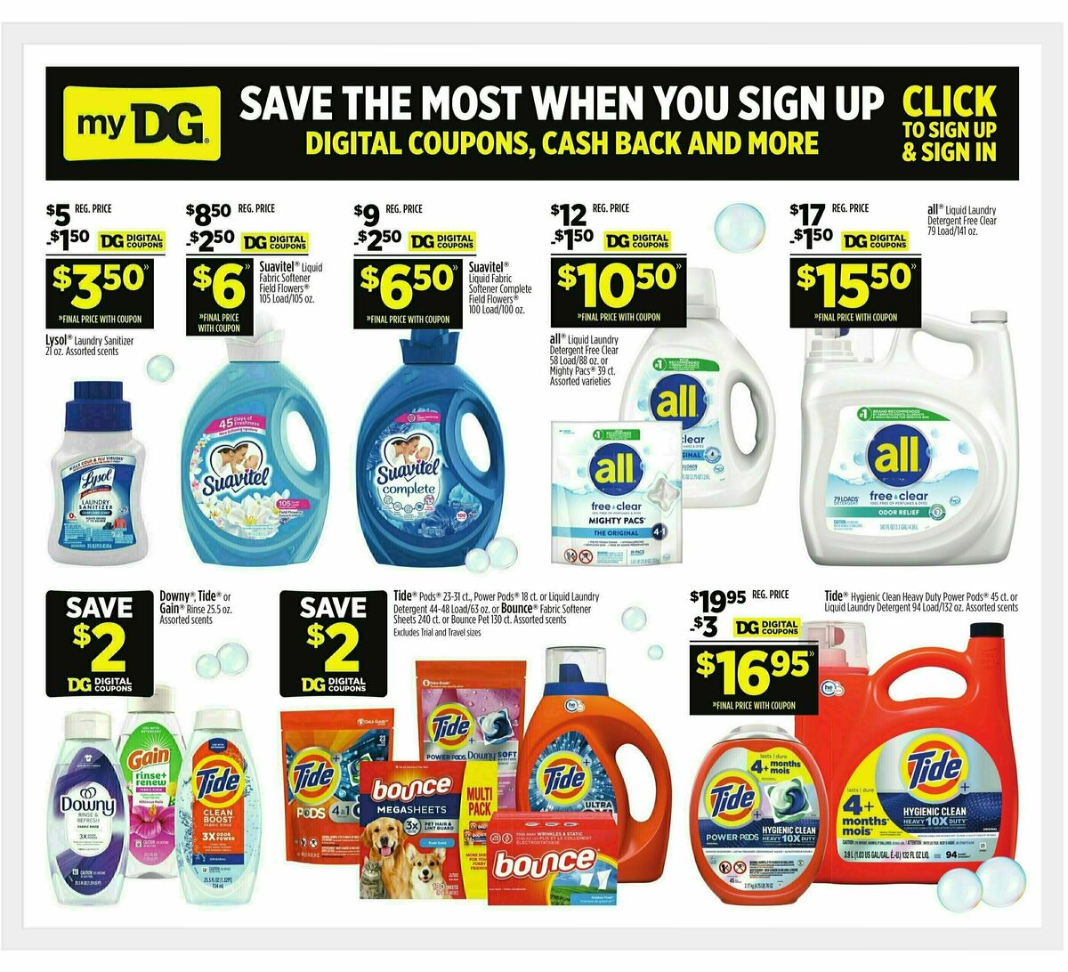 Dollar General Weekly Ad from January 12