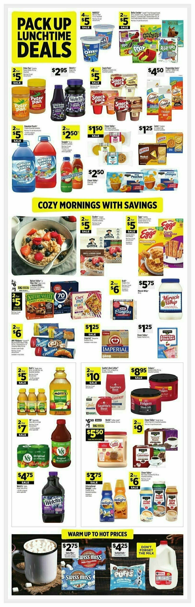 Dollar General Weekly Ad from January 19