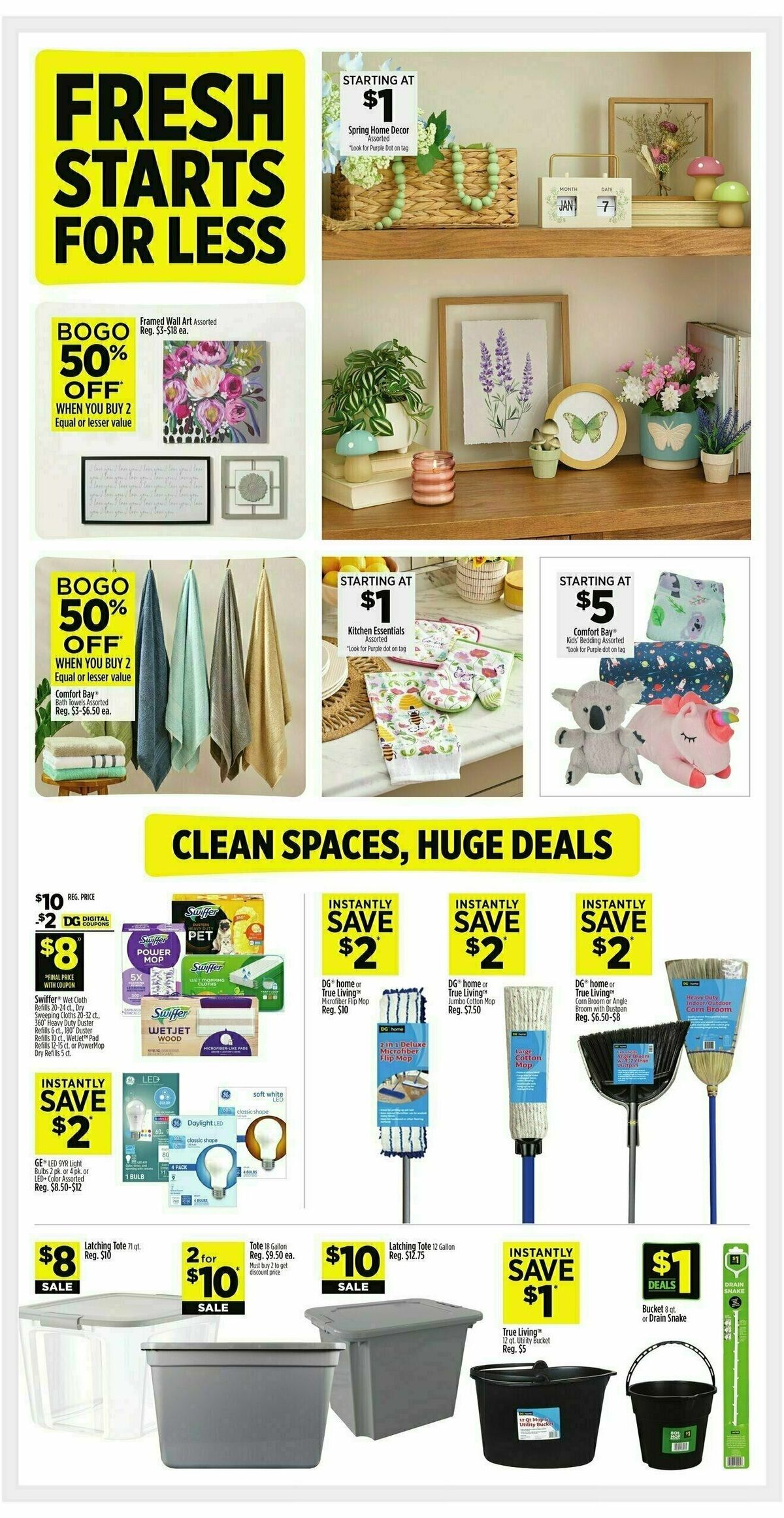 Dollar General Weekly Ad from January 19