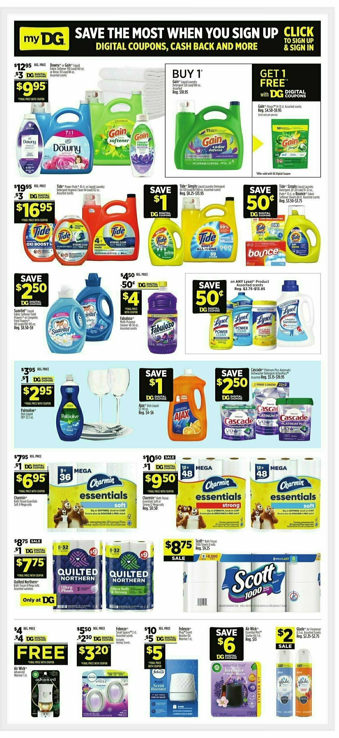 Dollar General Weekly Ad from January 19