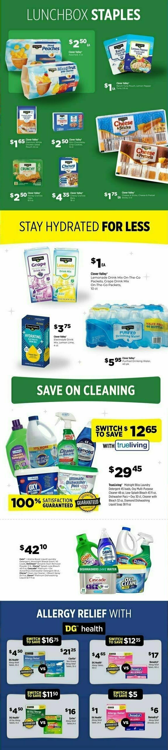 Dollar General DG Brands Monthly Flyer Weekly Ad from February 1
