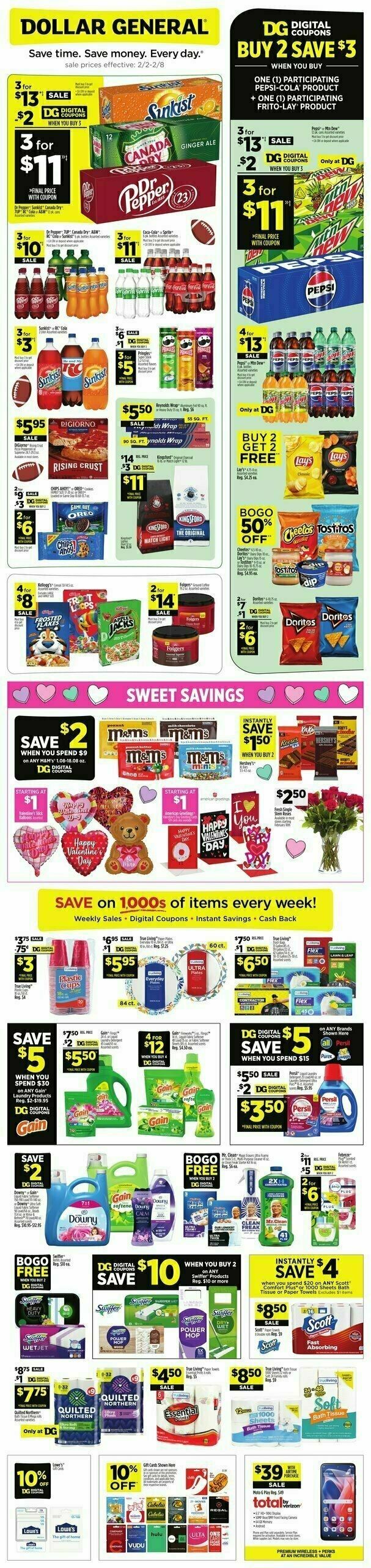 Dollar General Weekly Ad from February 2