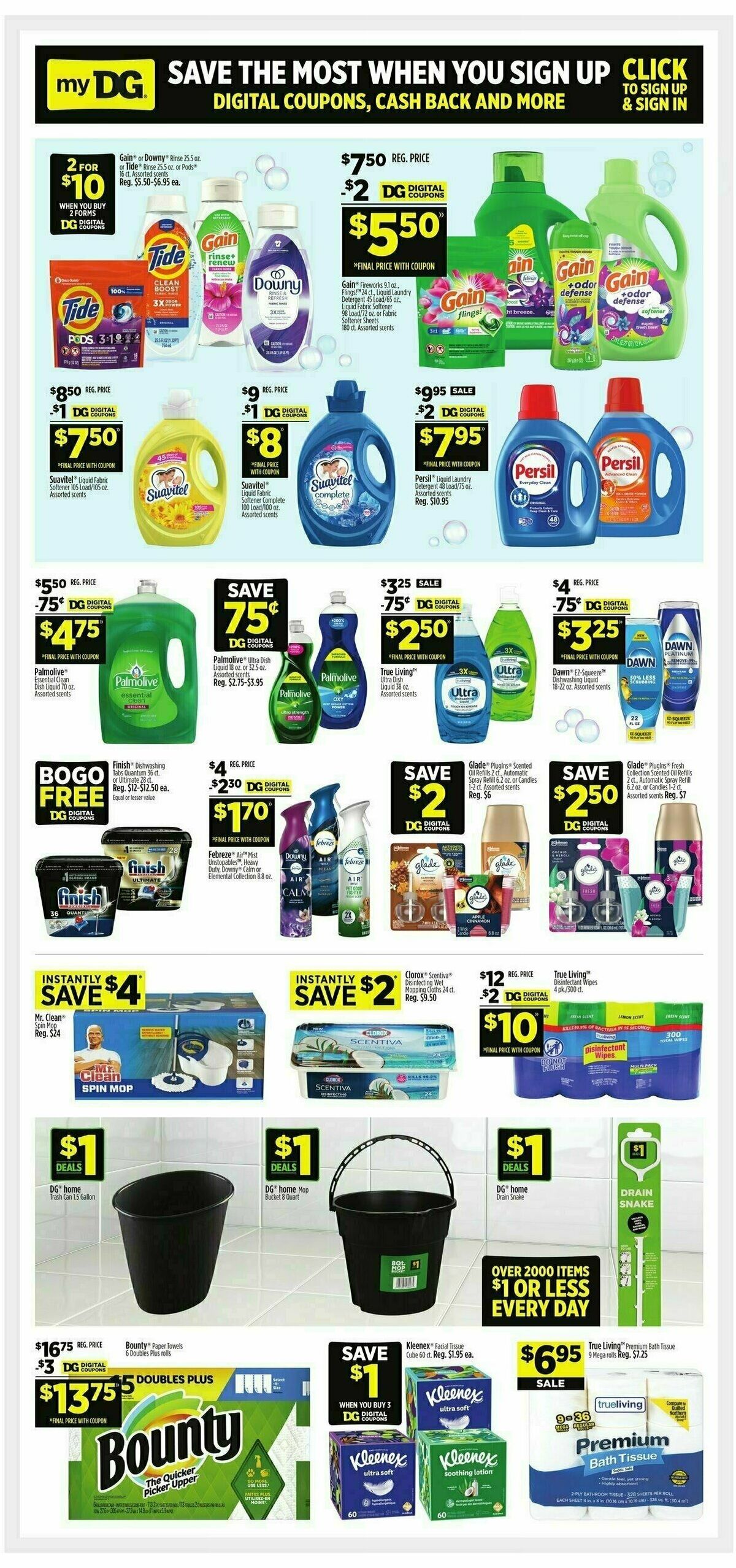 Dollar General Weekly Ad from February 2