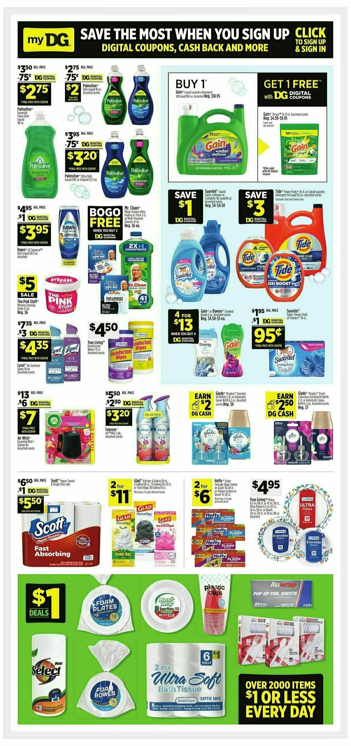 Dollar General Weekly Ad from February 9