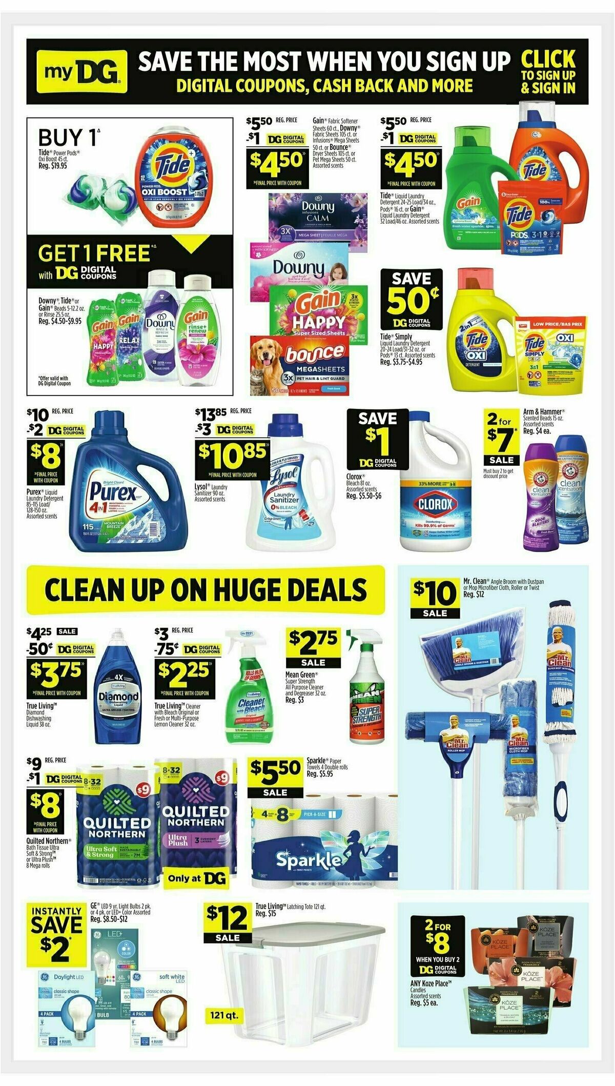 Dollar General Weekly Ad from February 16