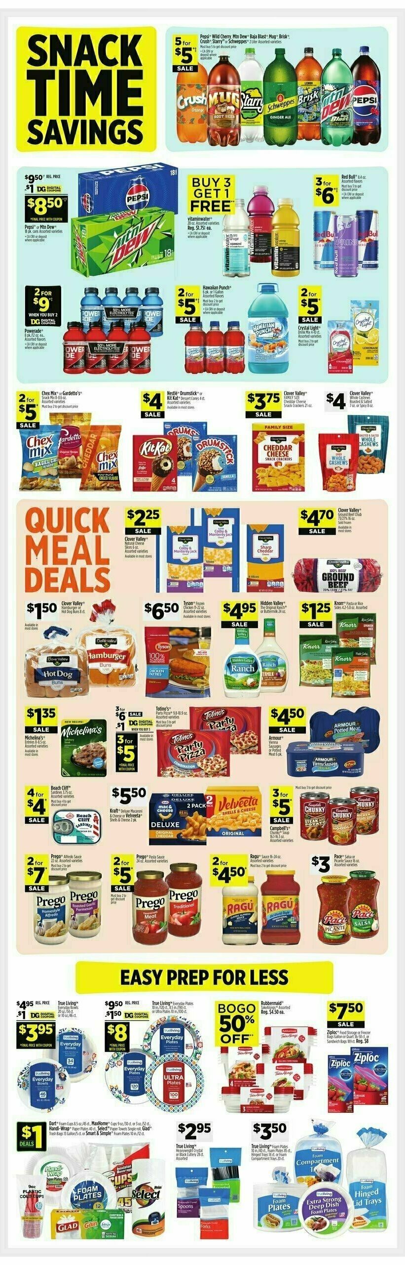 Dollar General Weekly Ad from March 2