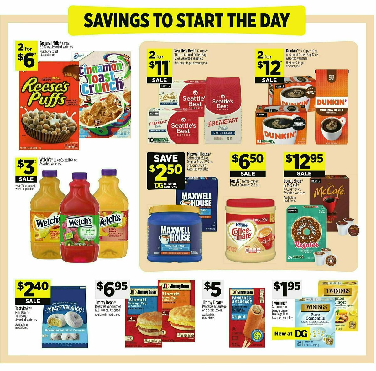 Dollar General Weekly Ad from March 2