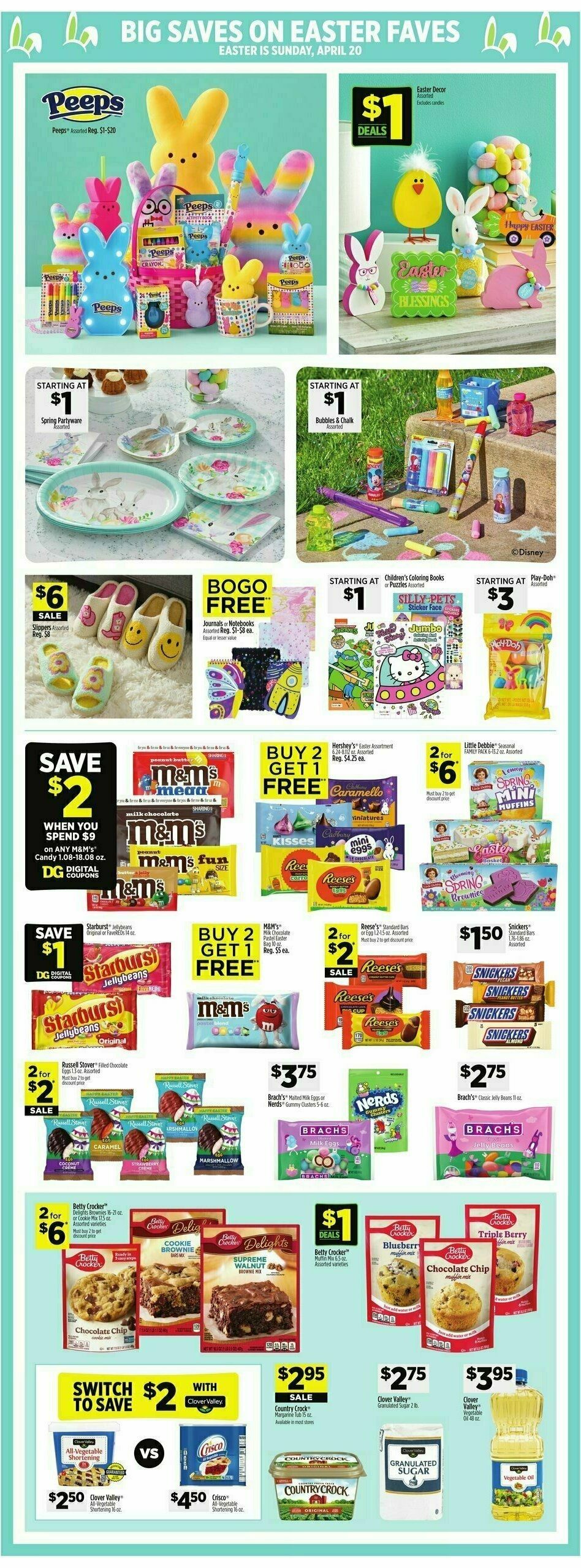 Dollar General Weekly Ad from March 2