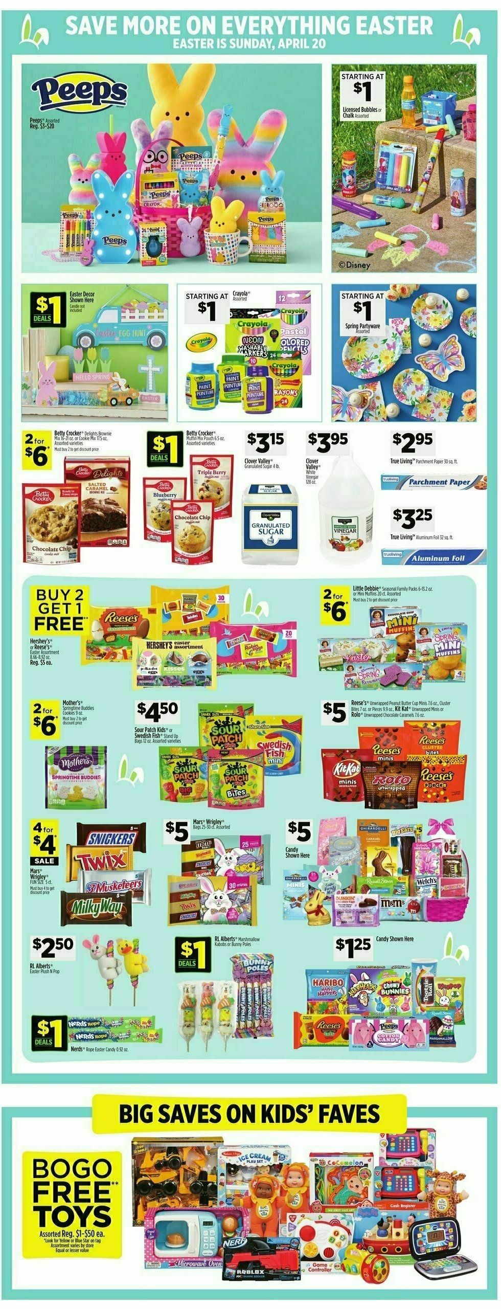 Dollar General Weekly Ad from March 9