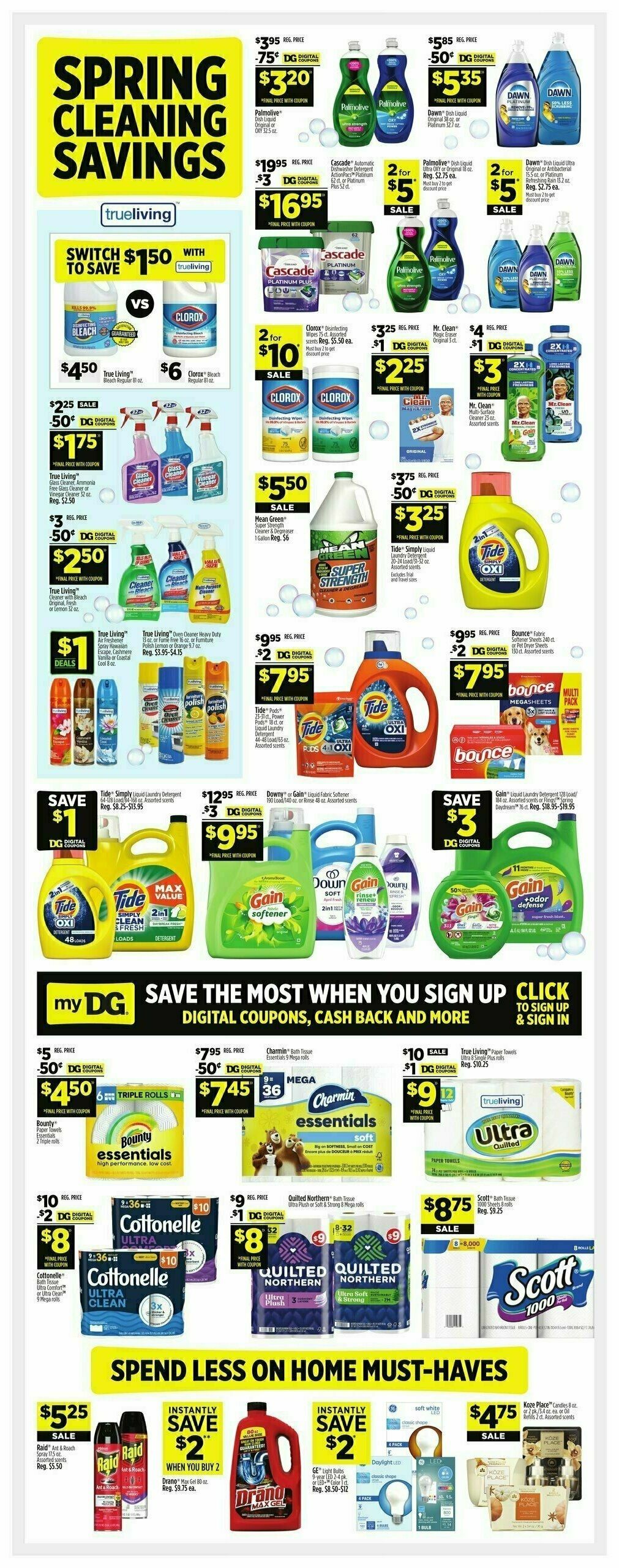 Dollar General Weekly Ad from March 16