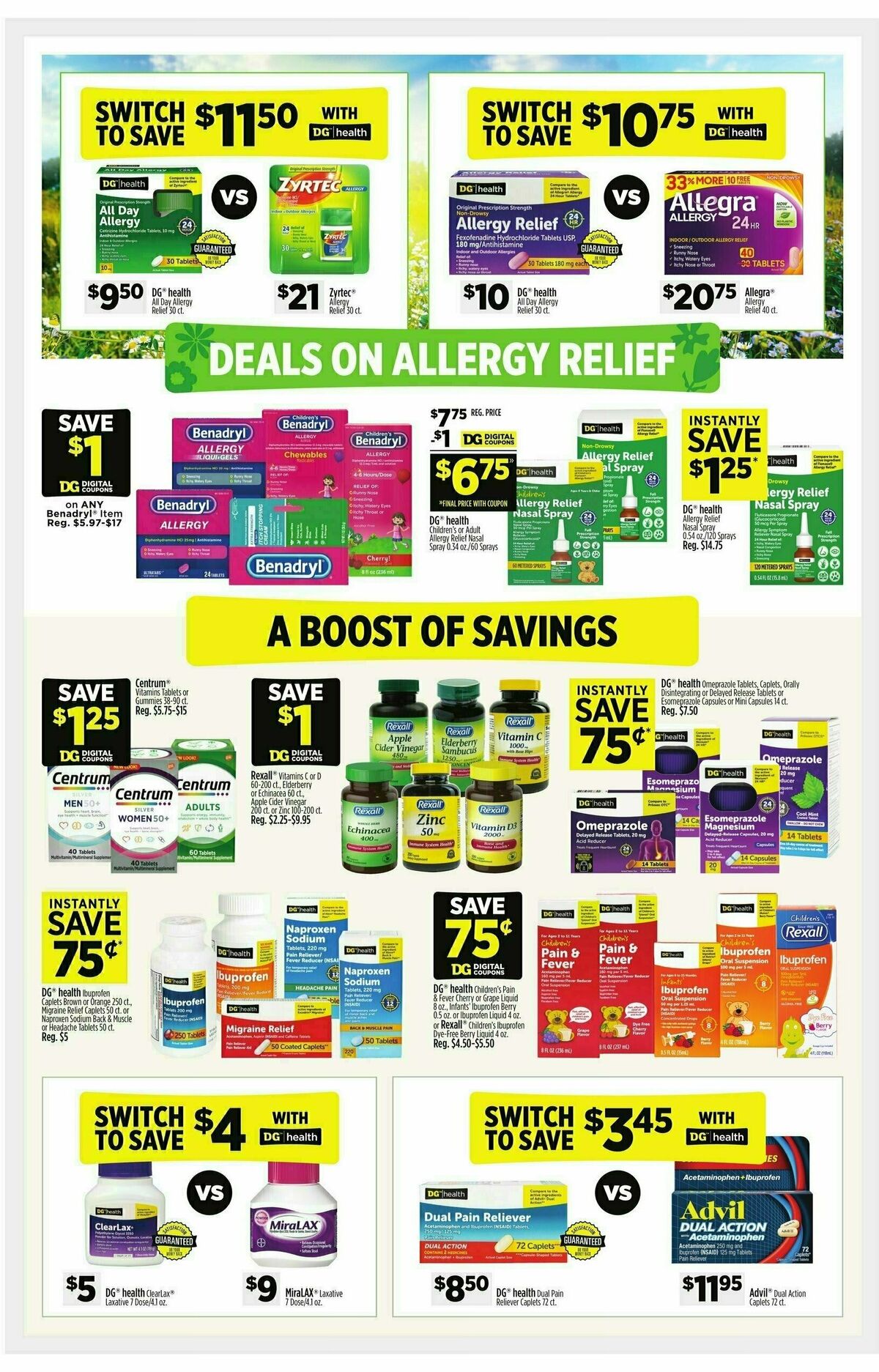 Dollar General Weekly Ad from March 16