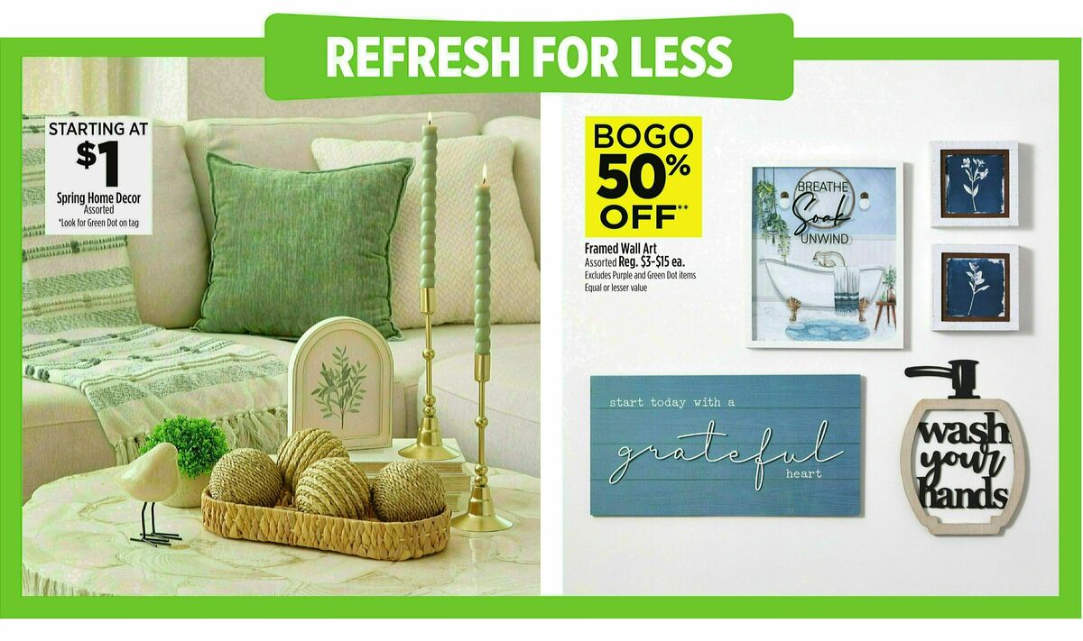 Dollar General Weekly Ad from March 30