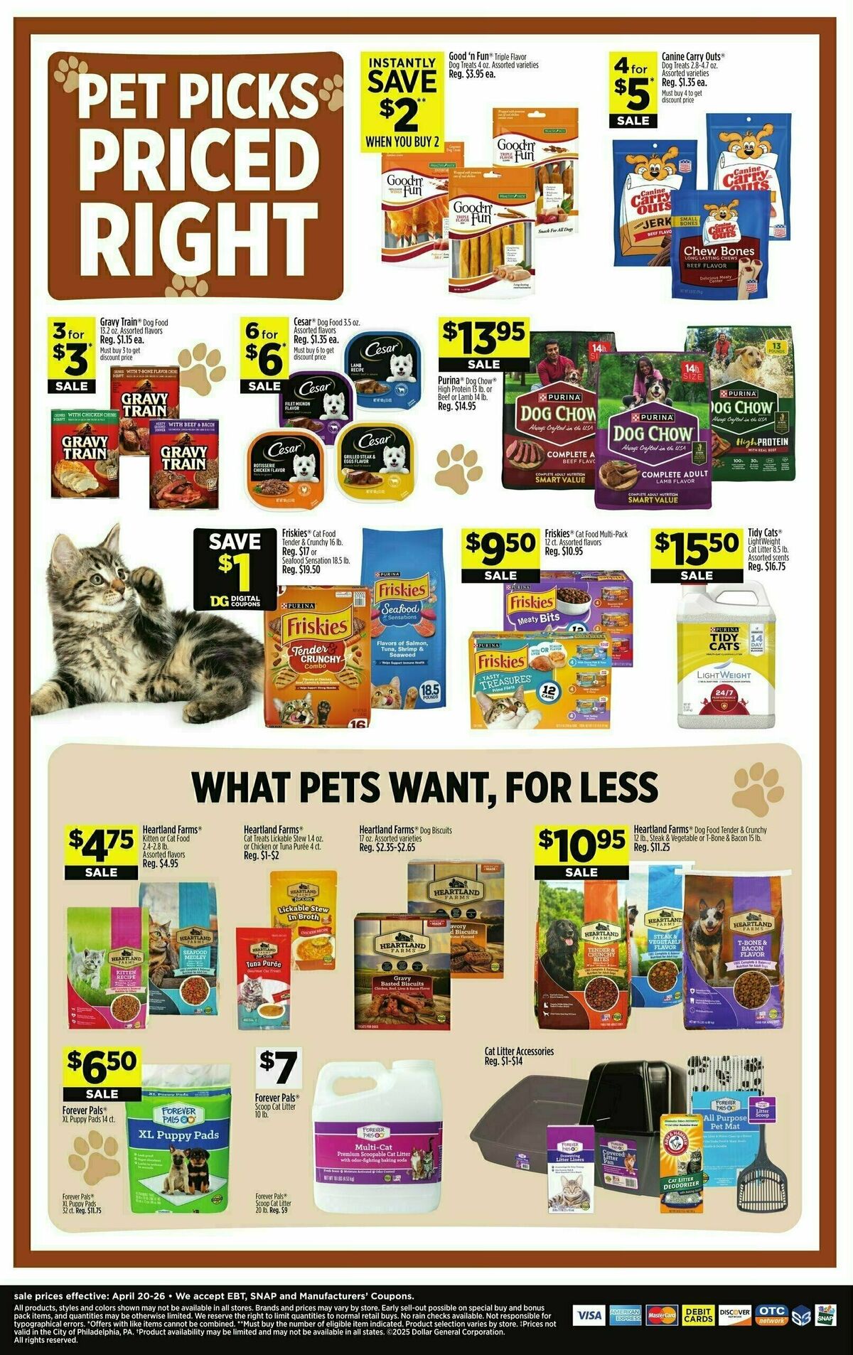 Dollar General Weekly Ad from April 20