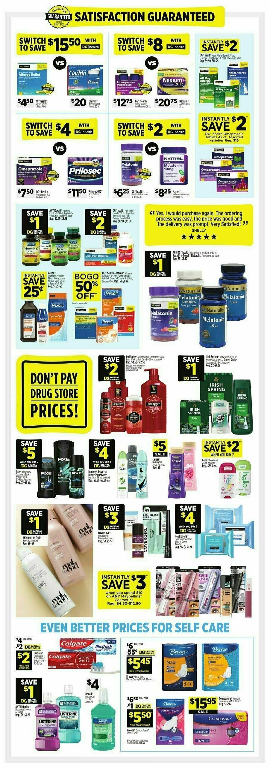 Dollar General Weekly Ad from April 20