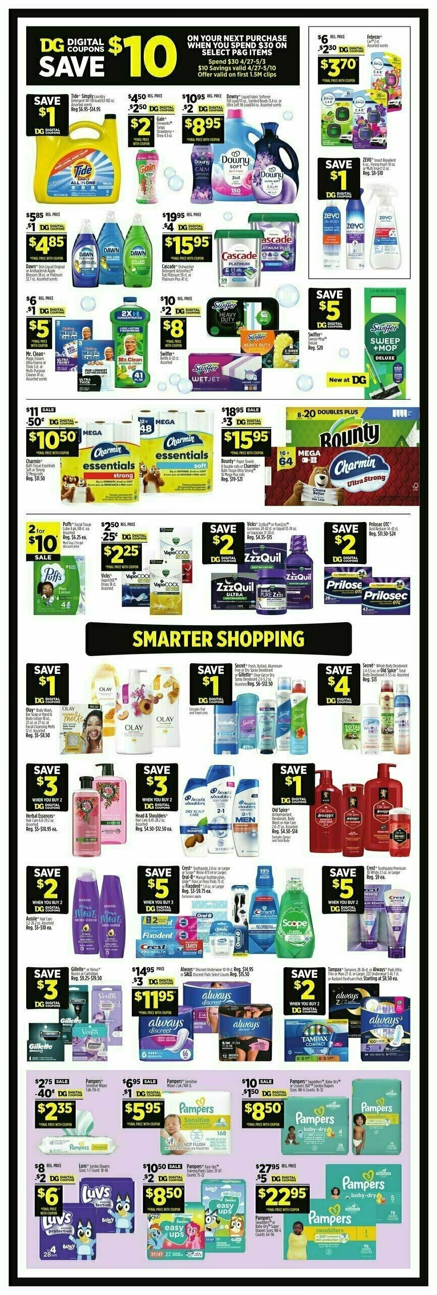 Dollar General Weekly Ad from April 27