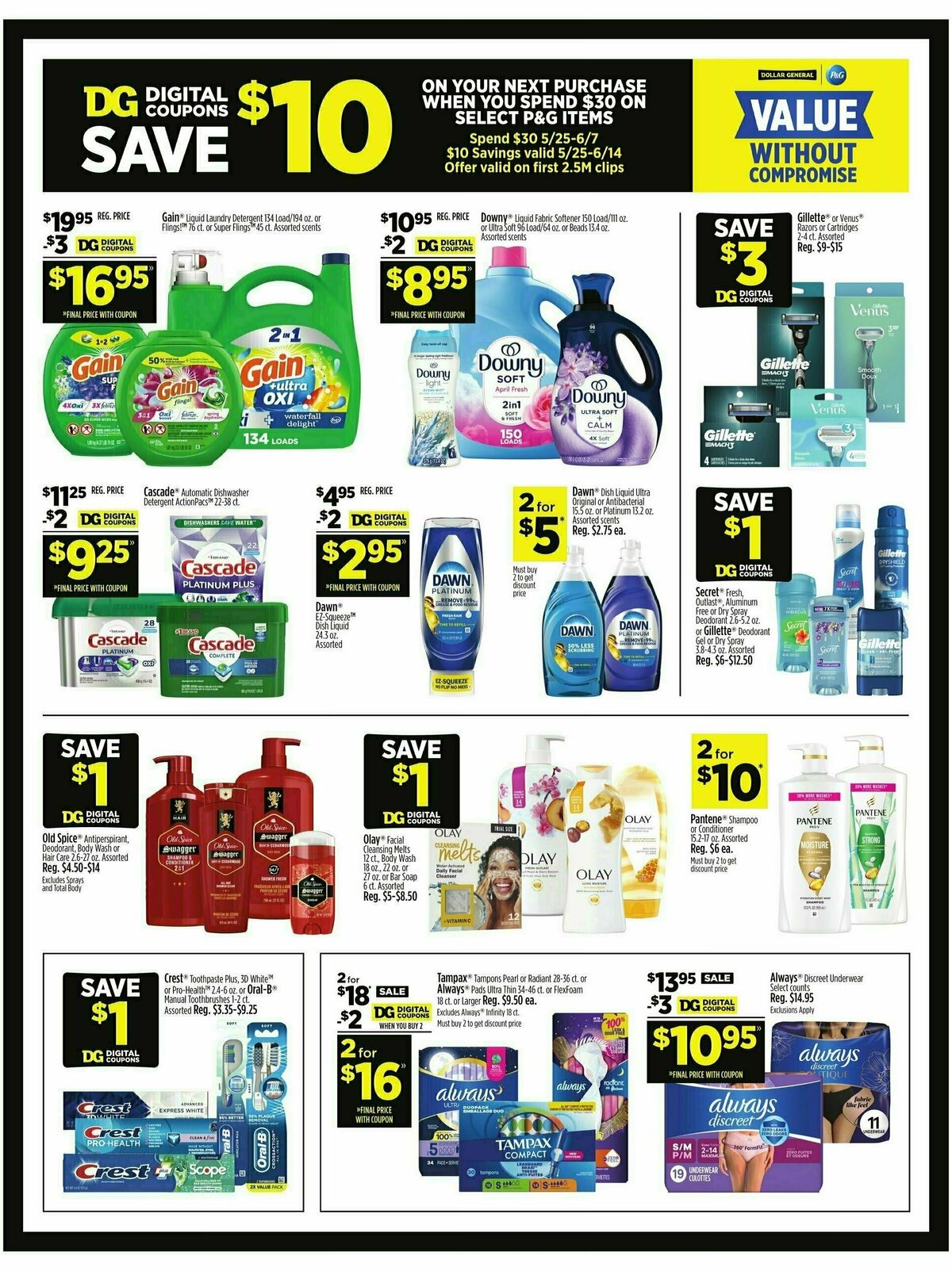 Dollar General Weekly Ad from May 25