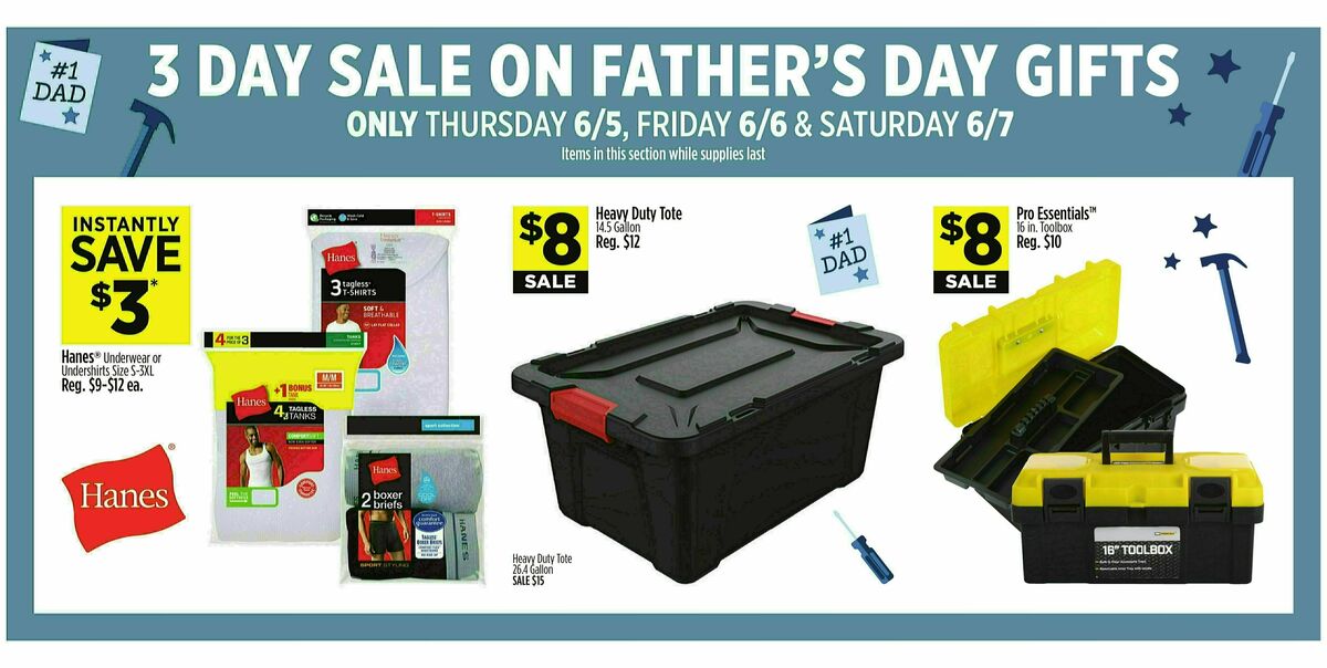 Dollar General Weekly Ad from June 1