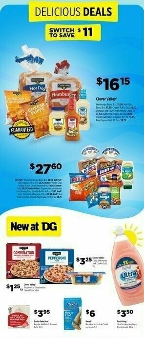 Dollar General Switch to Save with DG Brands Weekly Ad from June 1