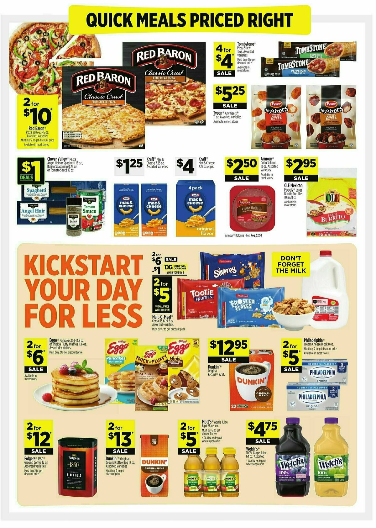 Dollar General Weekly Ad from June 8